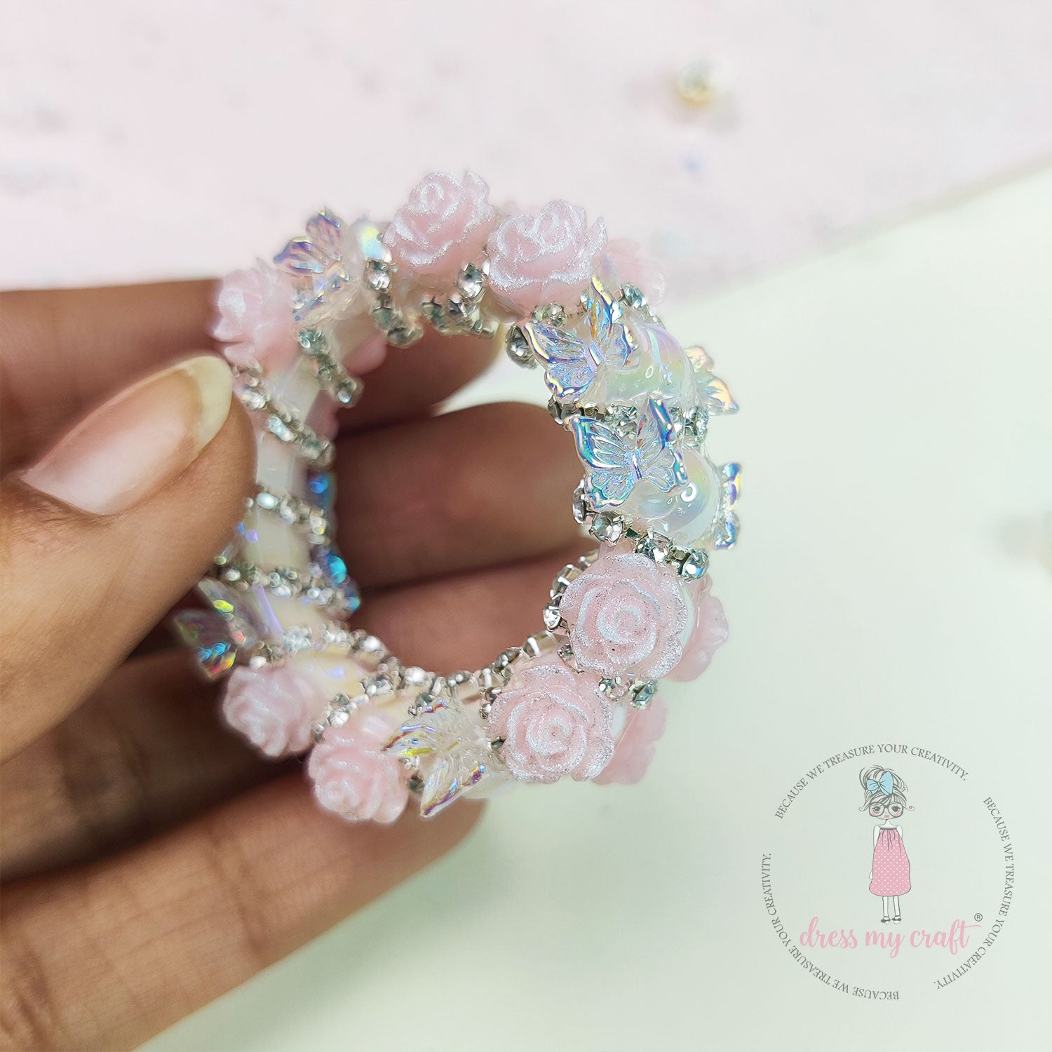 Blossom Elegance Handmade Bead