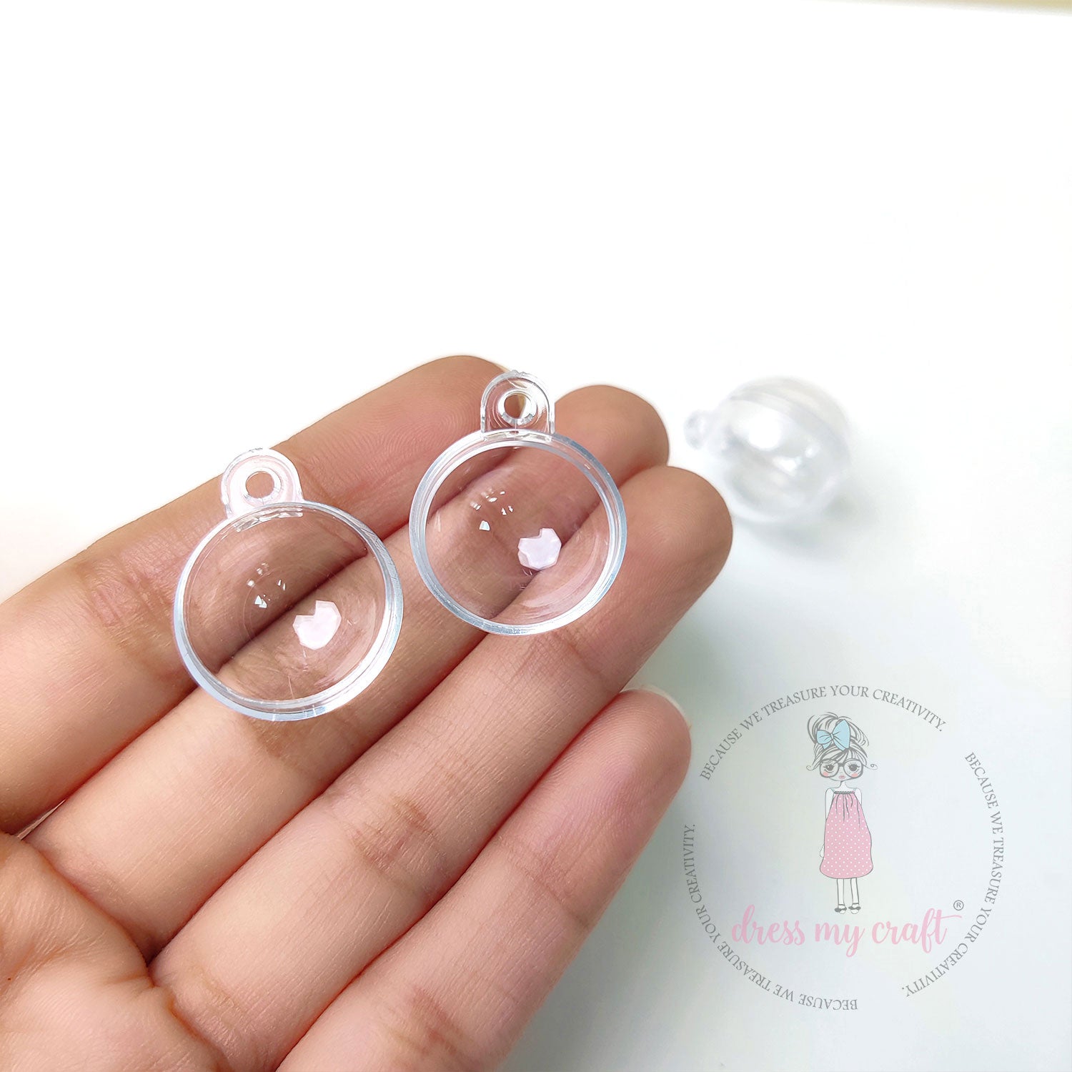 Circle Plastic Ball - 2CM