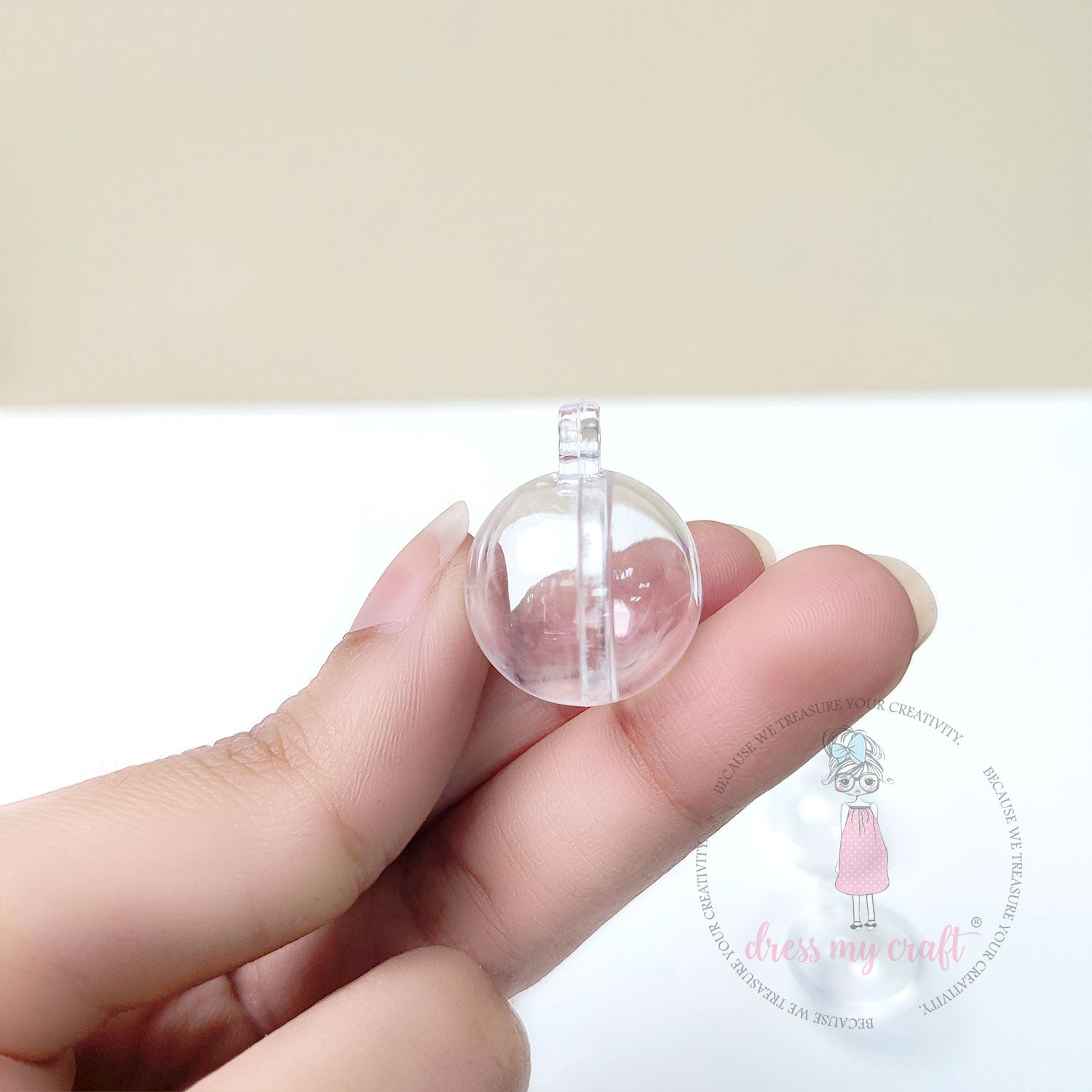 Circle Plastic Ball - 2CM