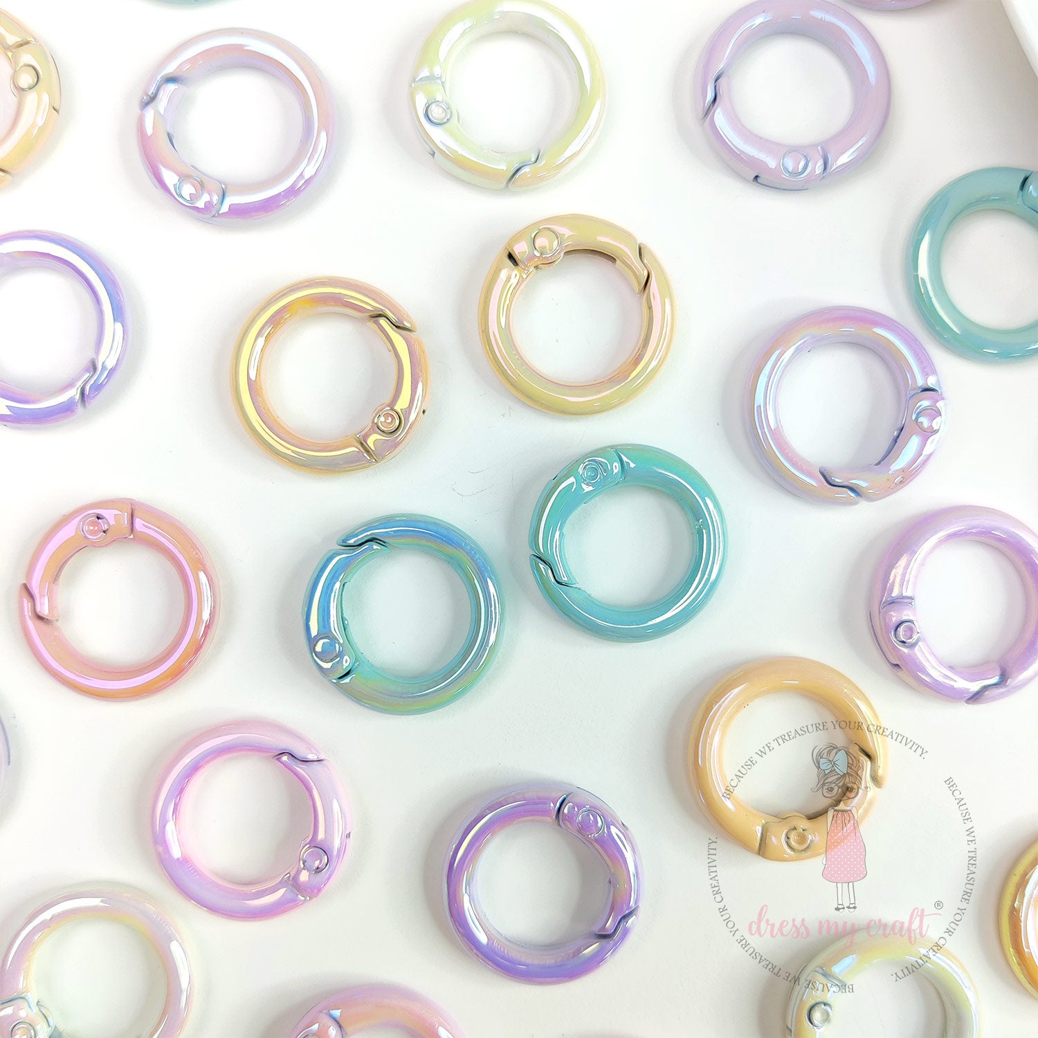 Holographic Heavy Metal Rings - Mini