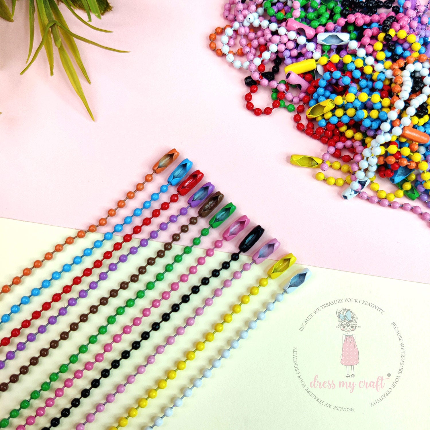 Ball Beads Chain - Assorted Pack