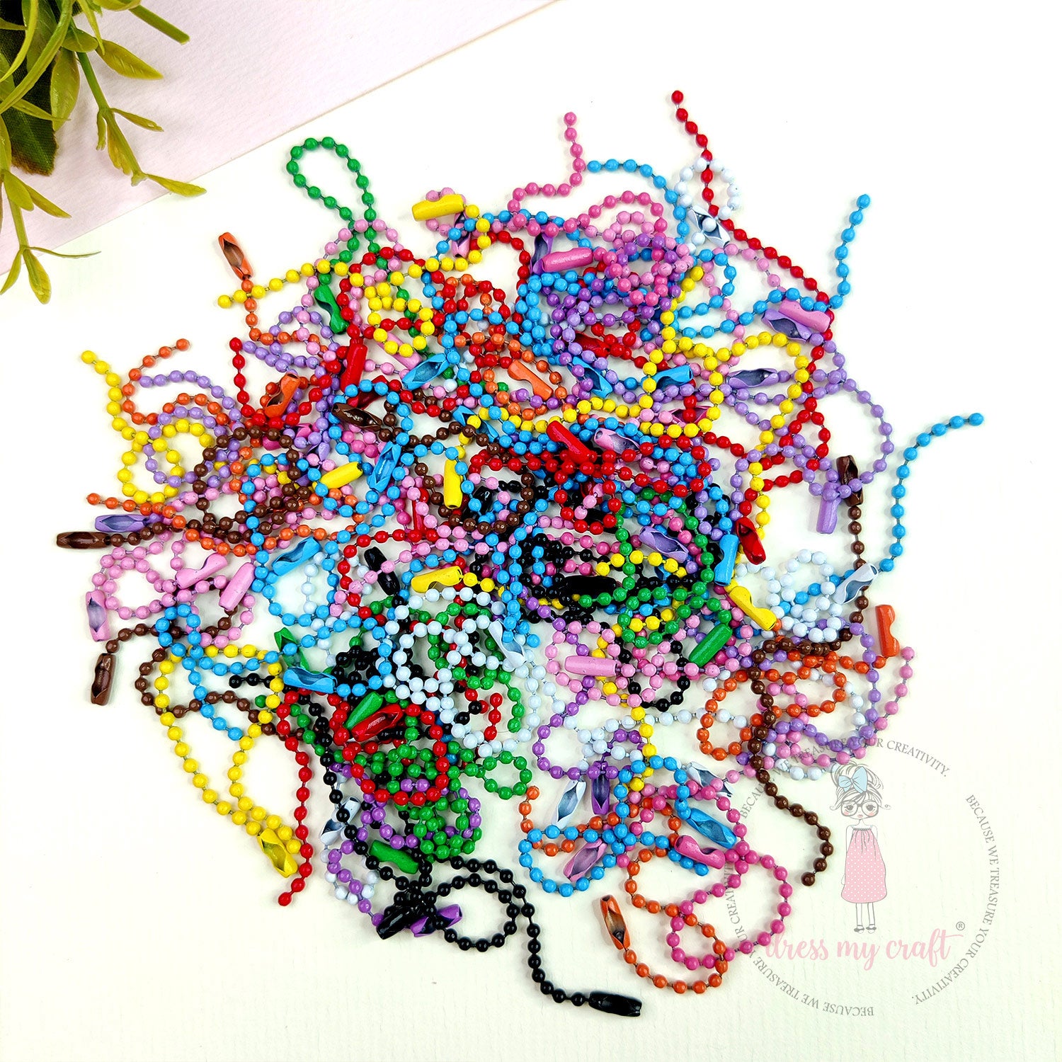 Ball Beads Chain - Assorted Pack