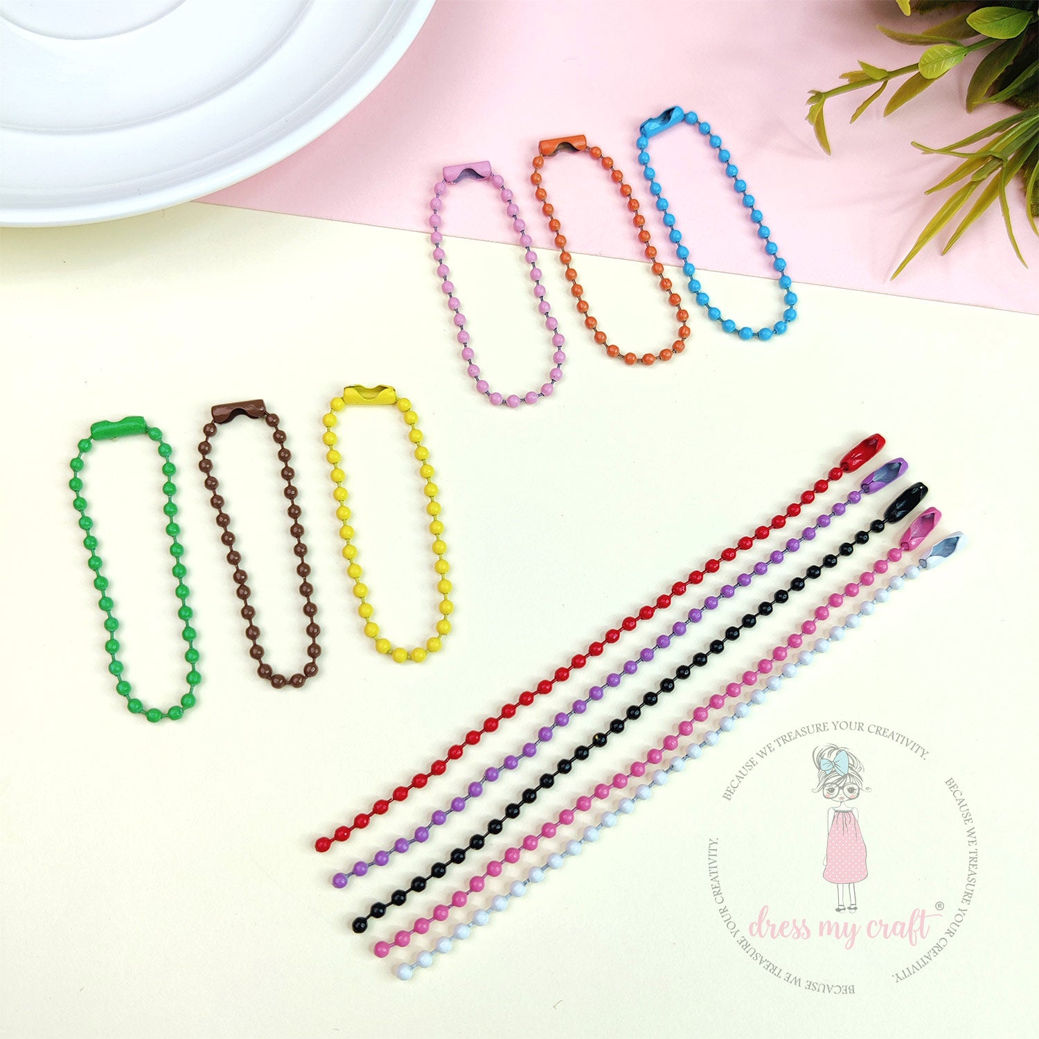 Ball Beads Chain - Assorted Pack