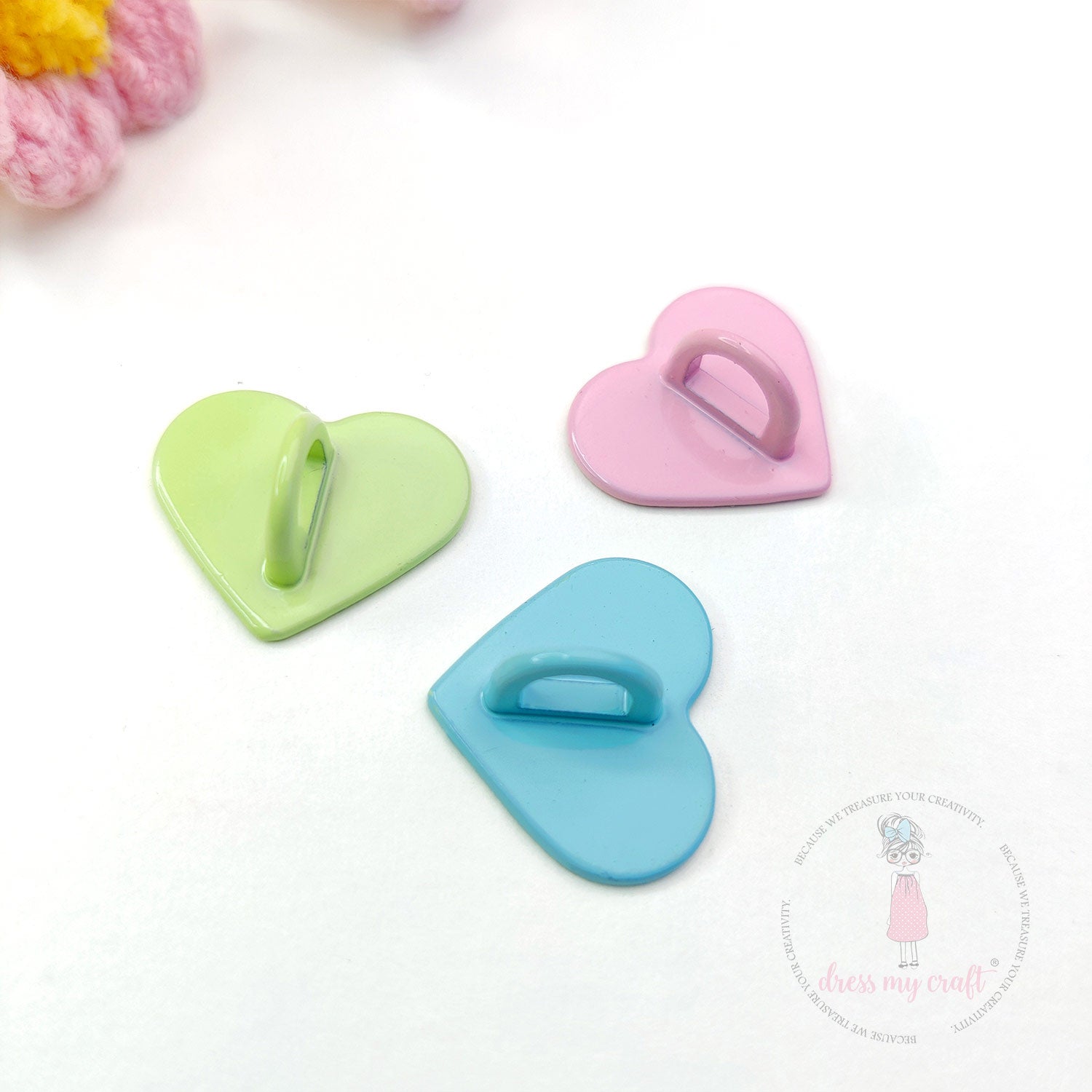 Heart Charm Hooks - Assorted Pack
