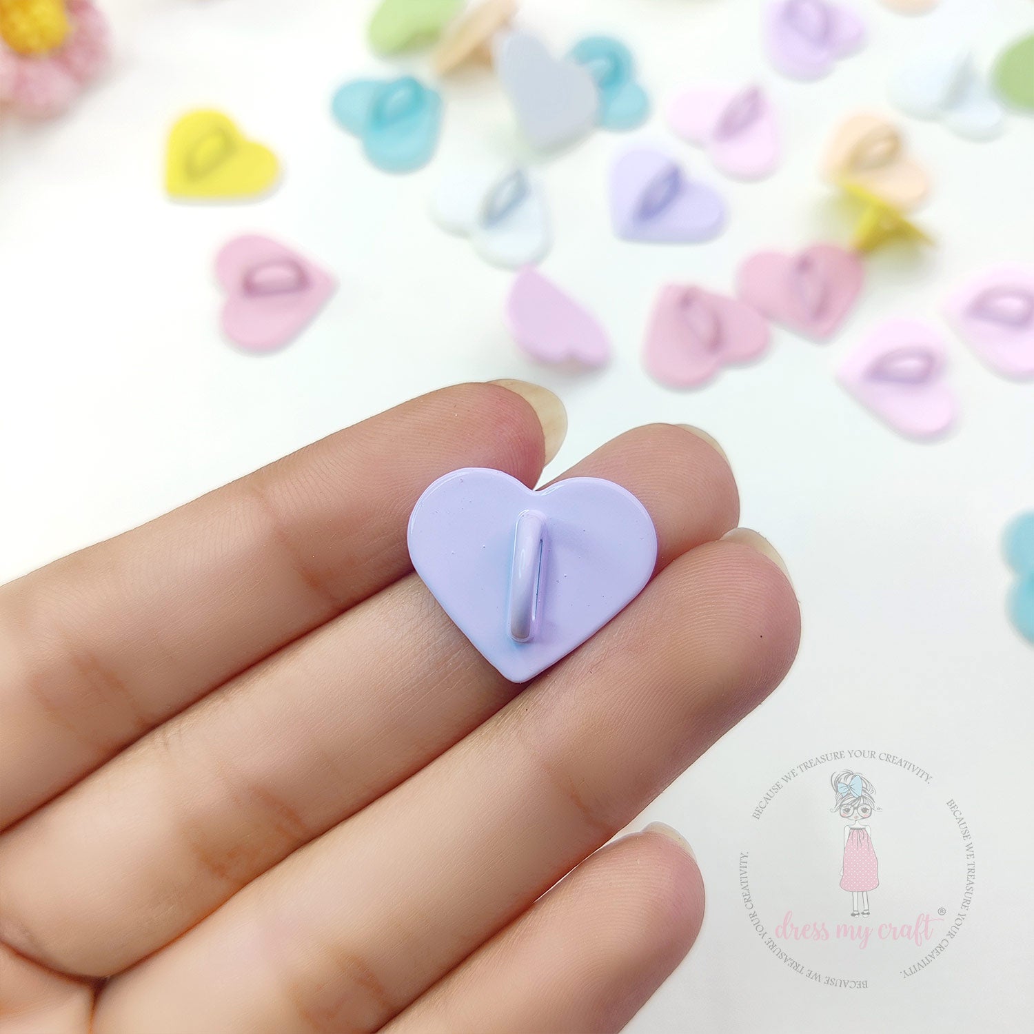 Heart Charm Hooks - Assorted Pack