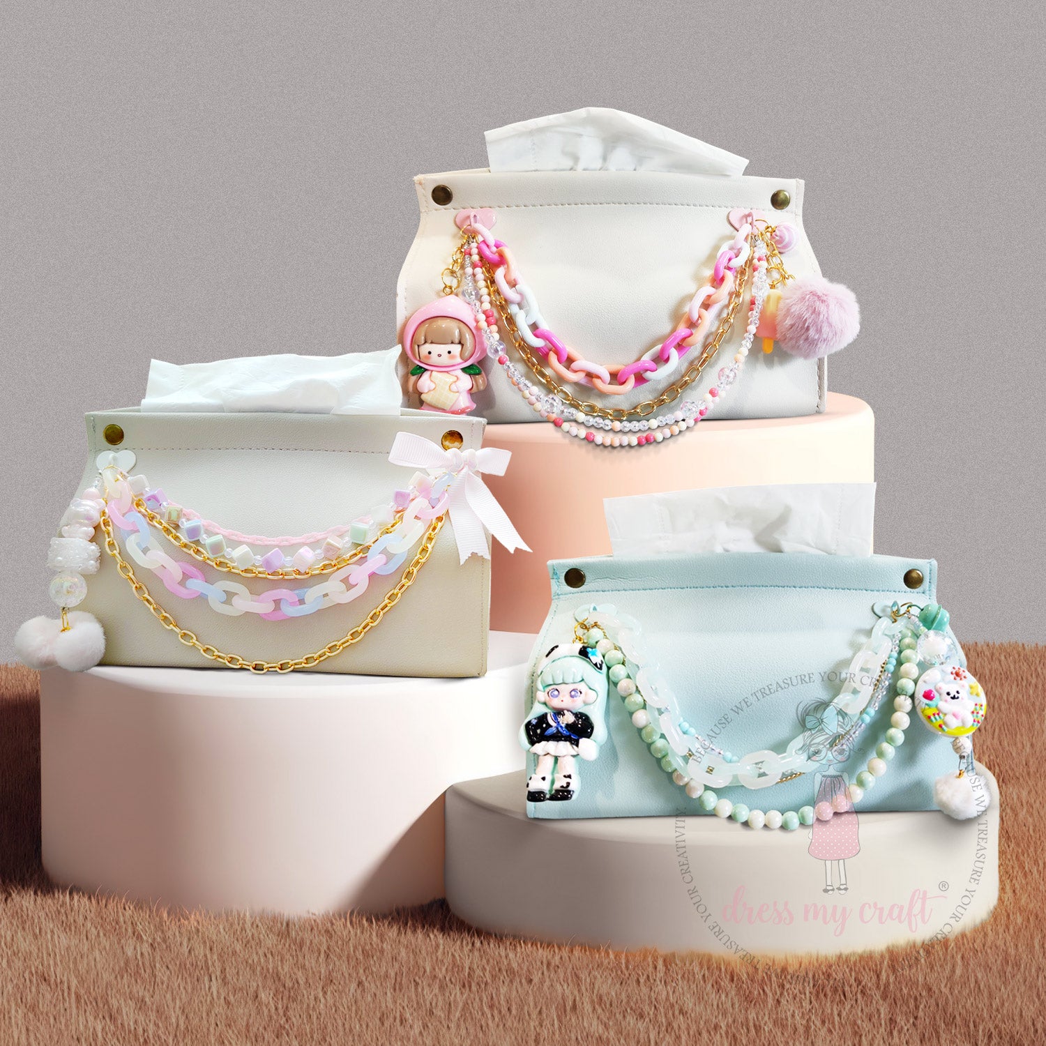 Heart Charm Hooks - Assorted Pack