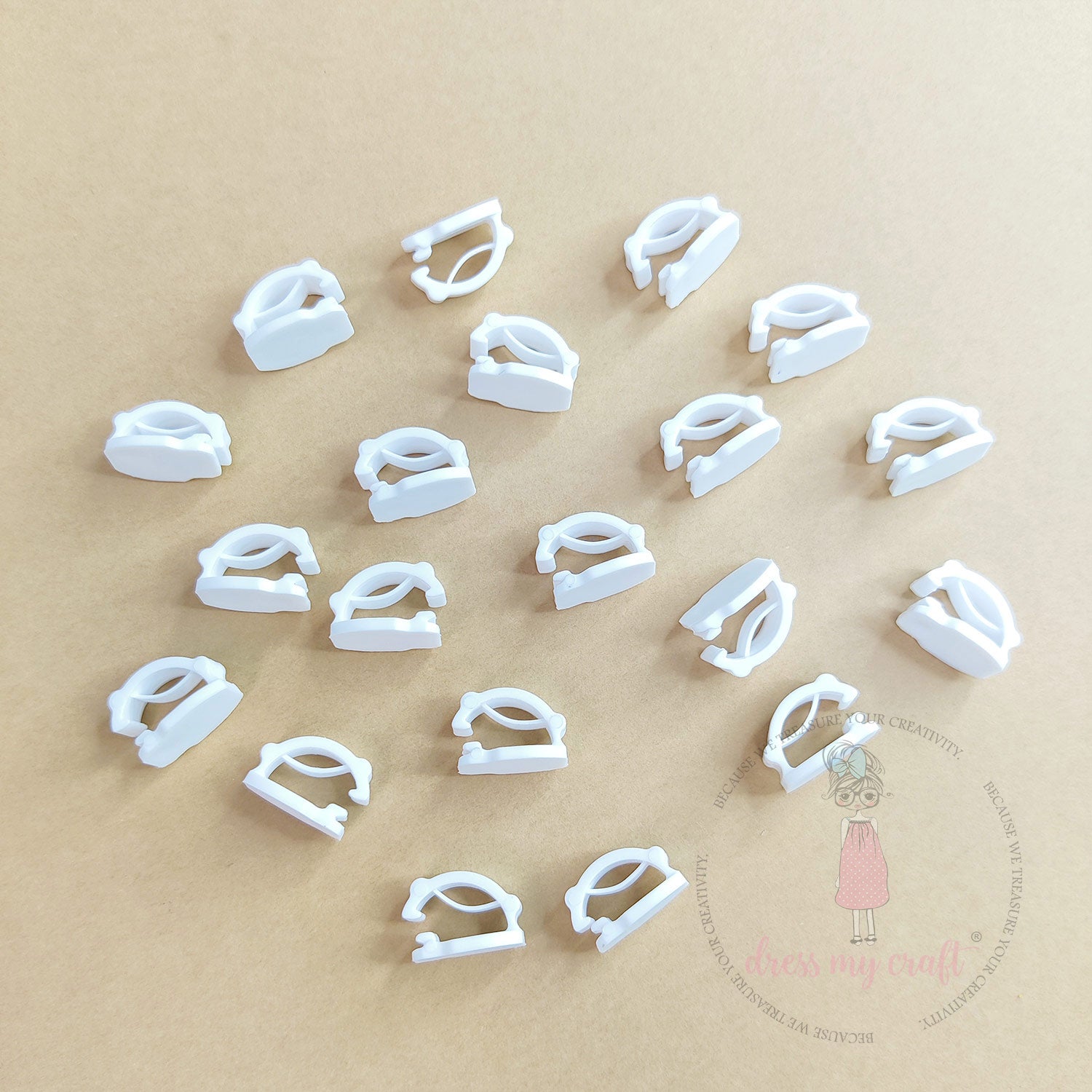 DIY Shoelace Decorative Clips