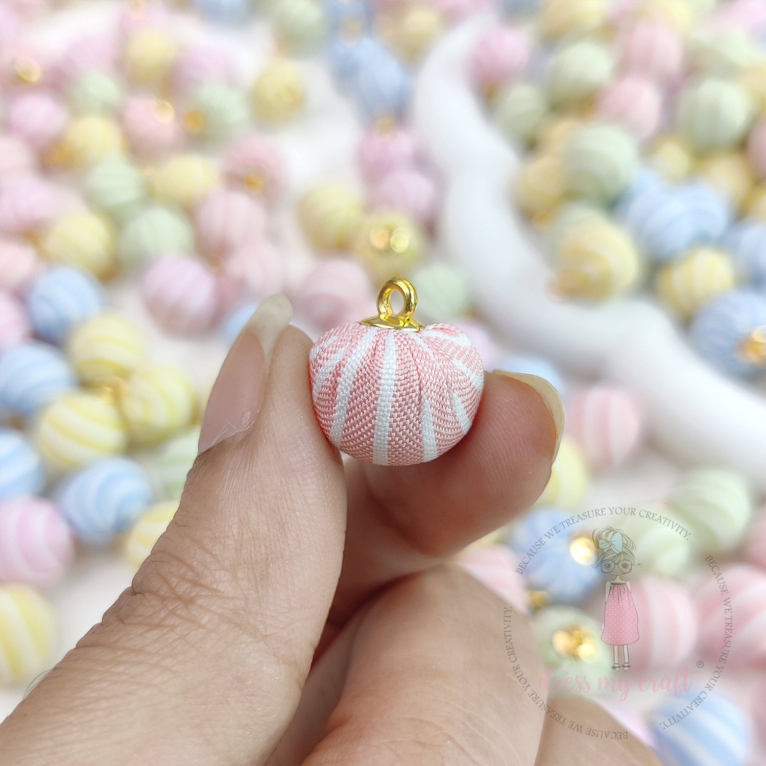 Candy Loop Pom Poms - Assorted Color