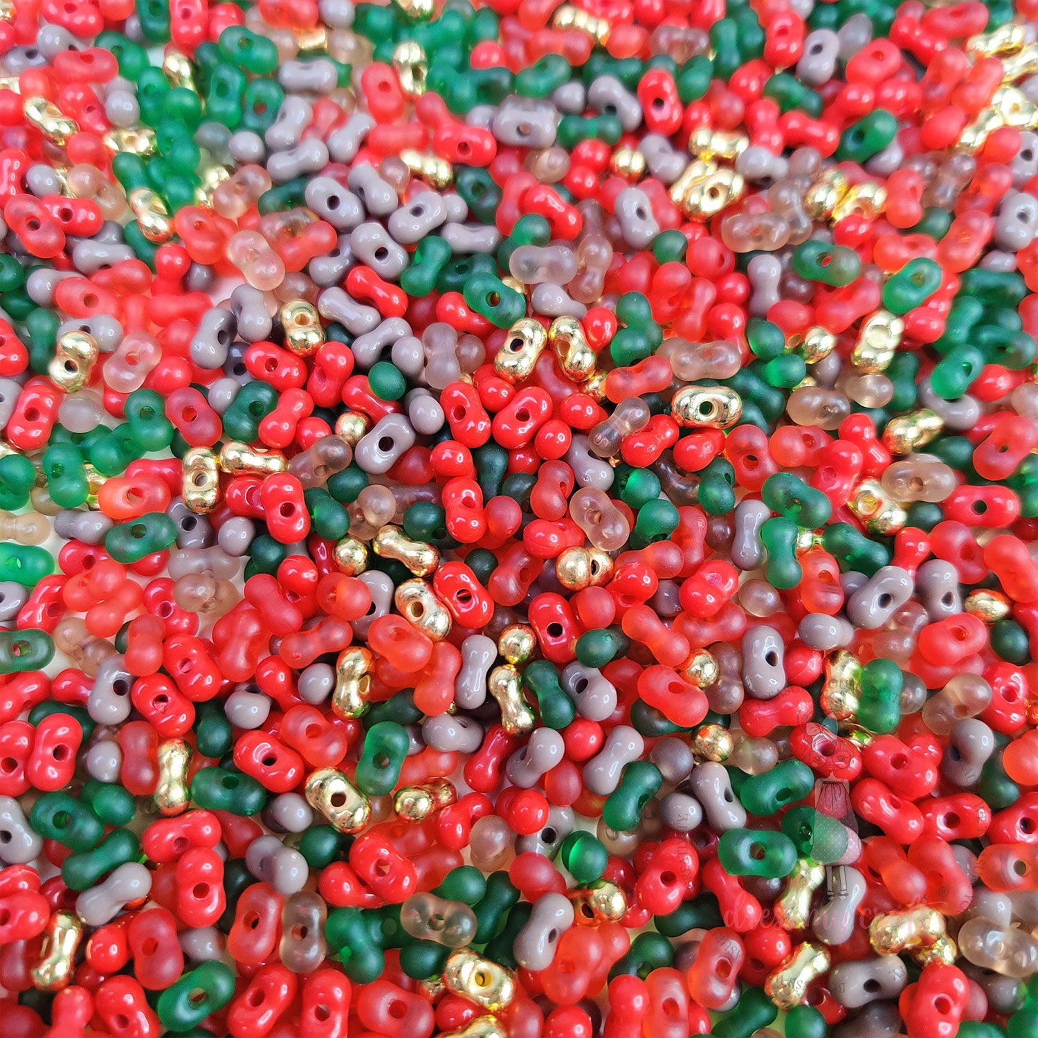 Peanut Beads - Christmas Mix