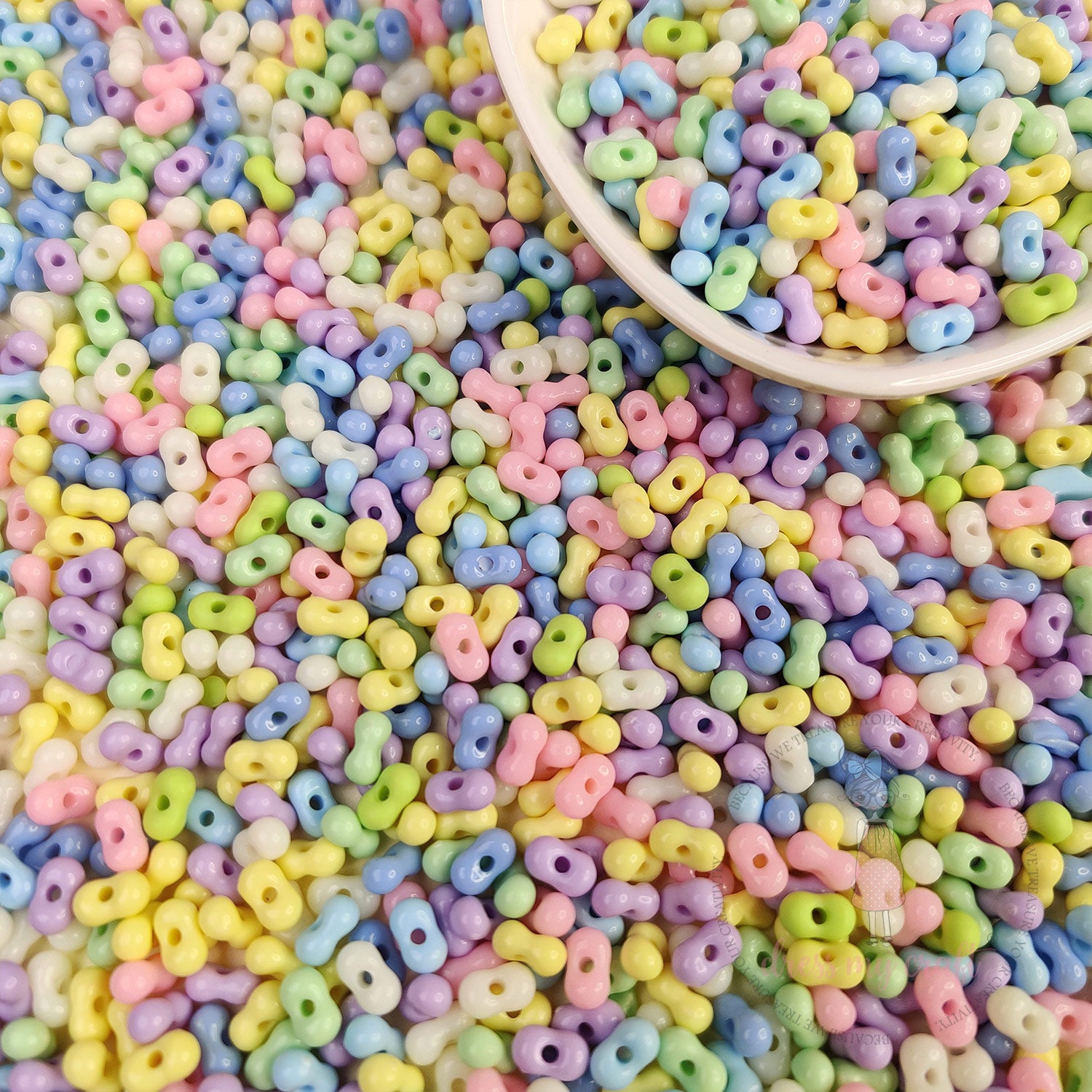 Peanut Beads - Pastel Family