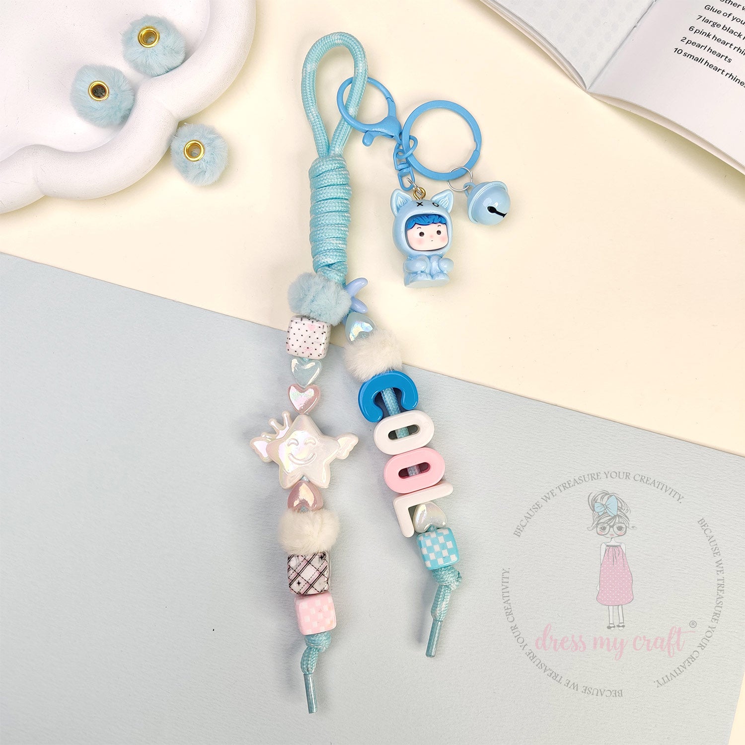 Pastel Kitty Round Bells