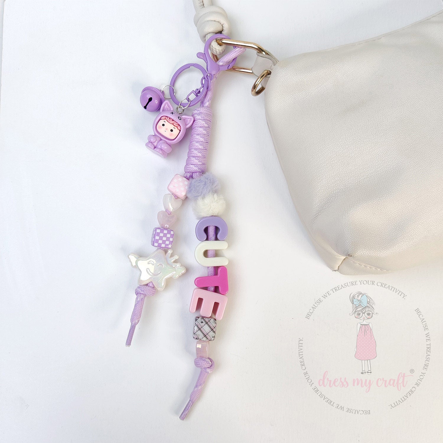 Braided Knot Rope - Lavender