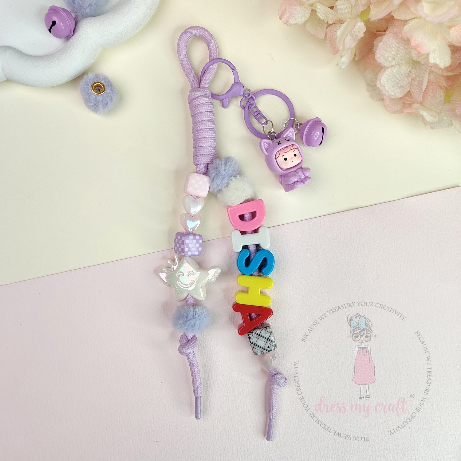 Braided Knot Rope - Lavender