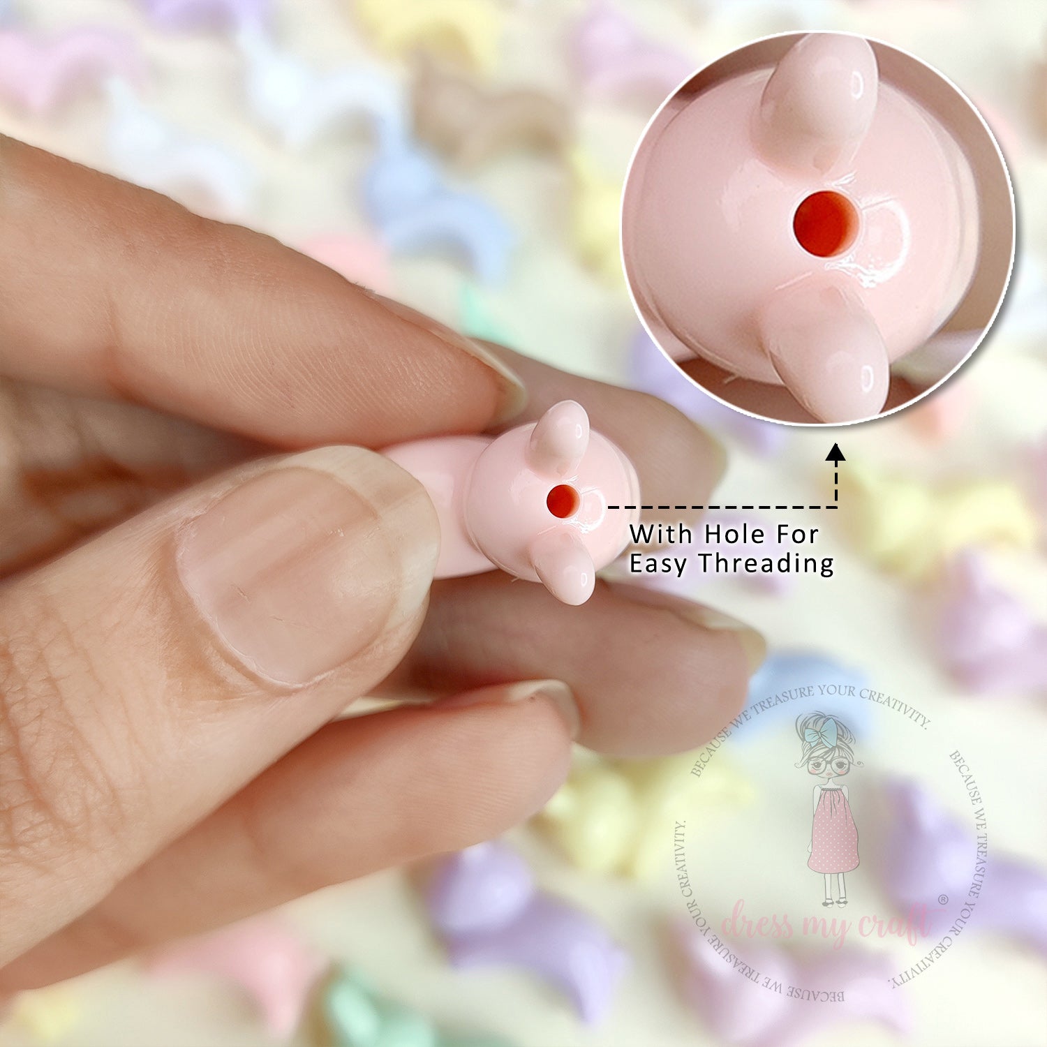 Pastel Bunny Beads