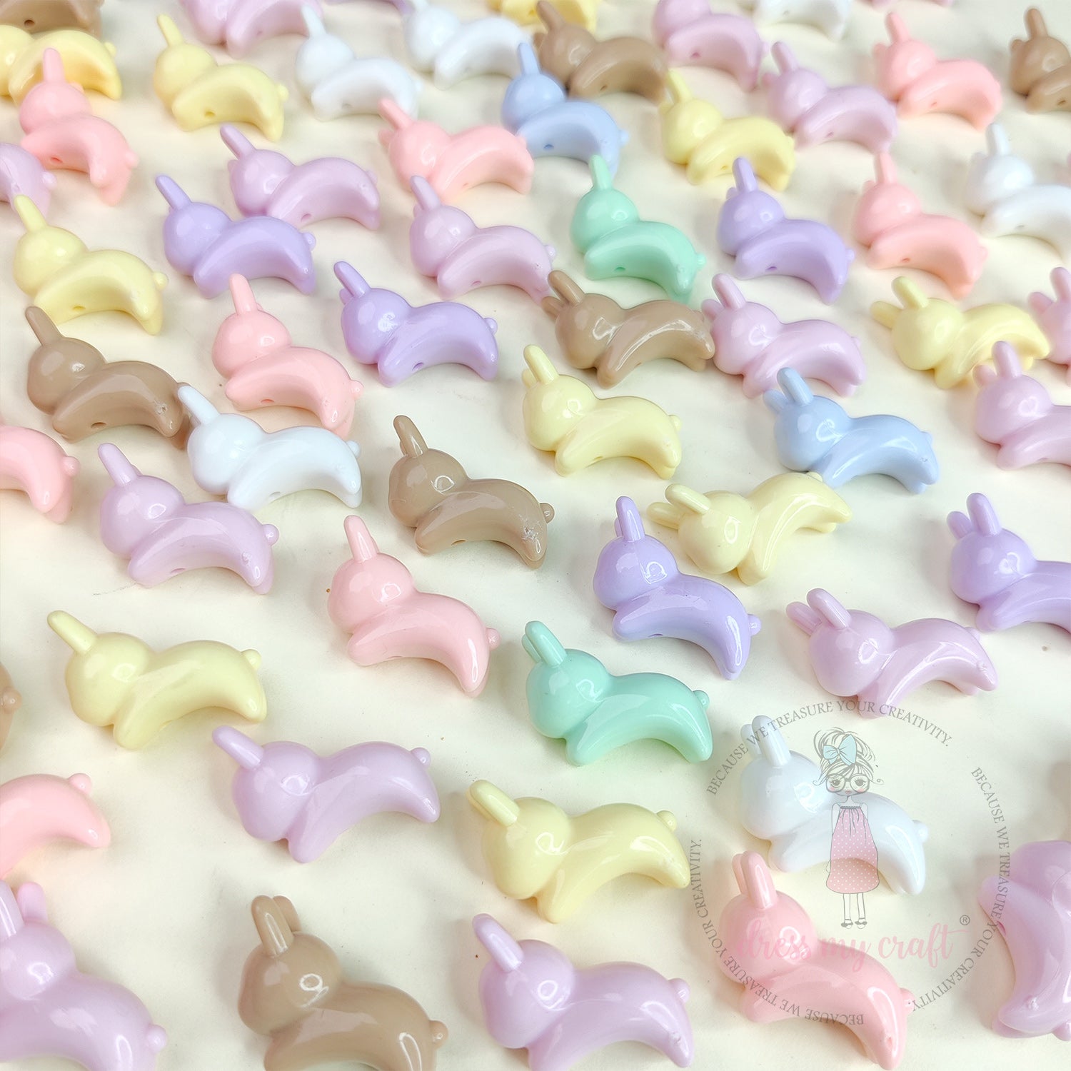 Pastel Bunny Beads