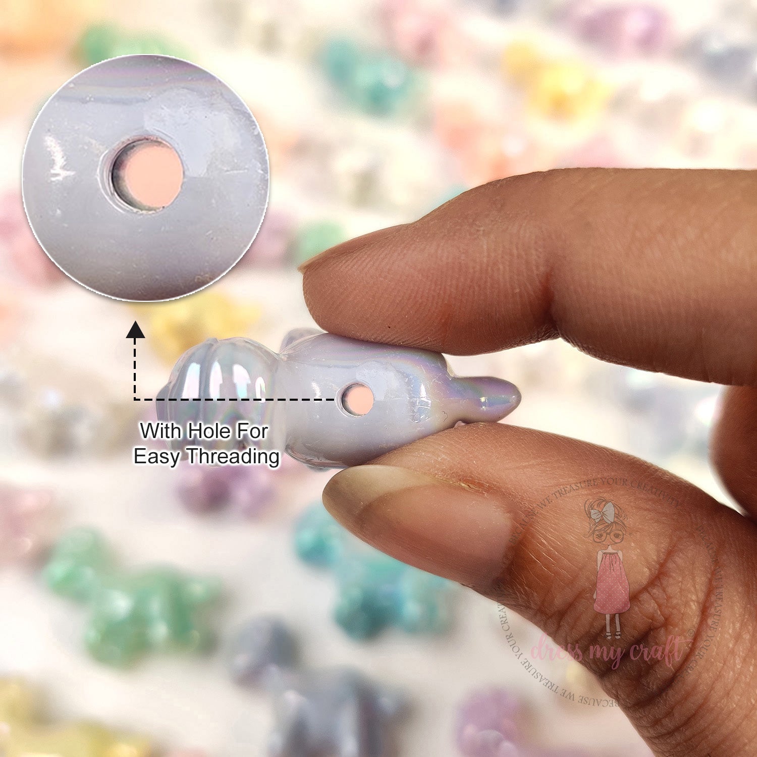 Holographic Pony Beads