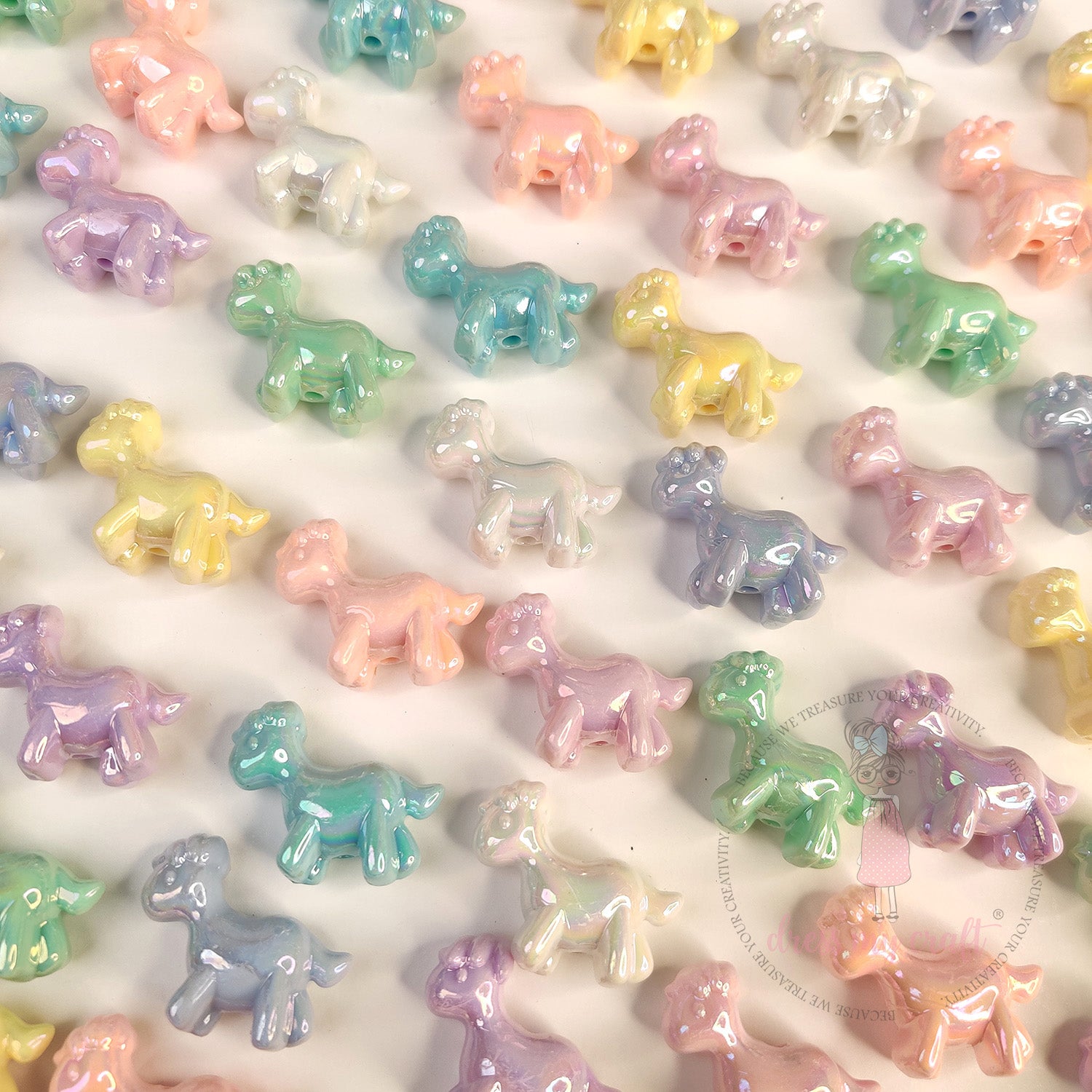 Holographic Pony Beads