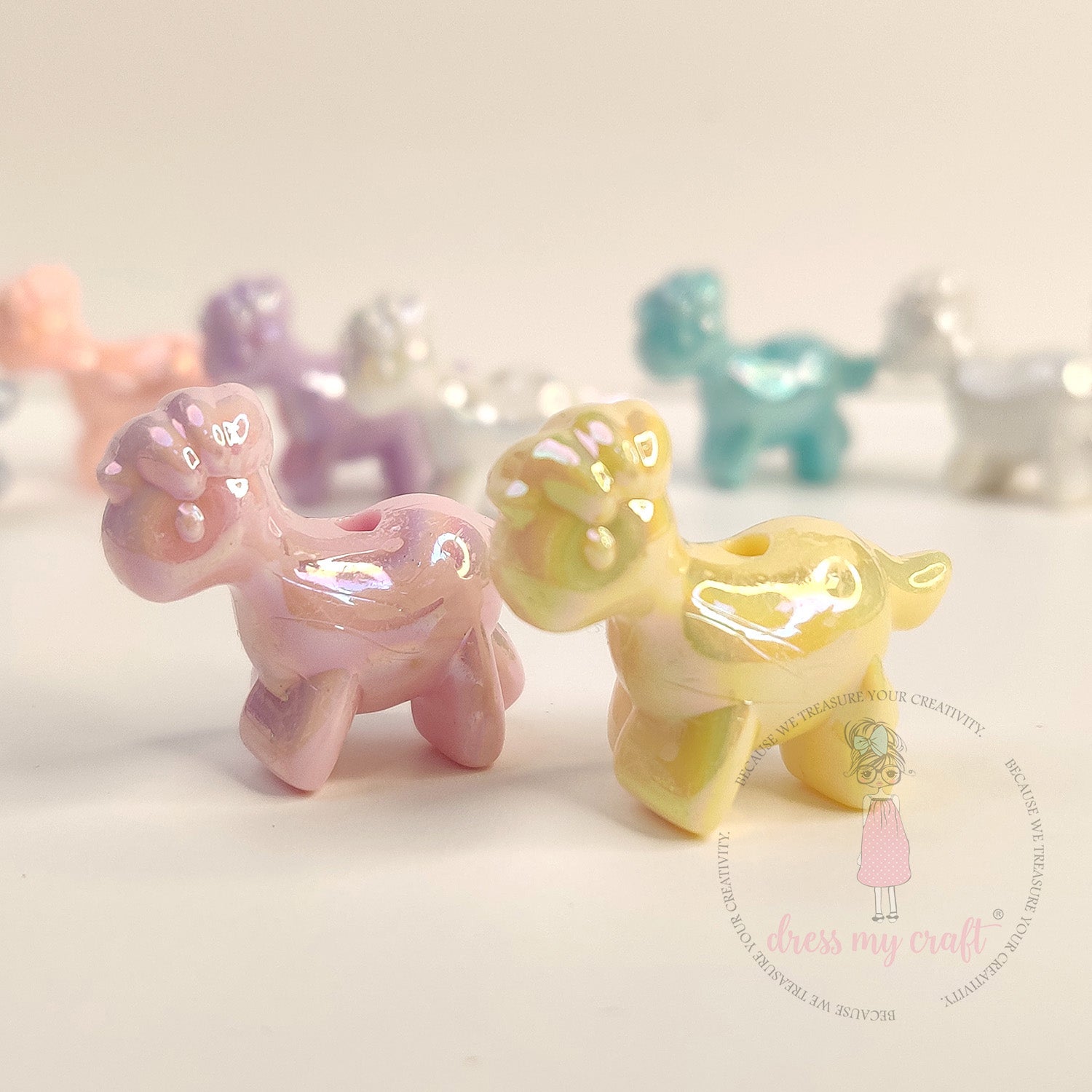 Holographic Pony Beads