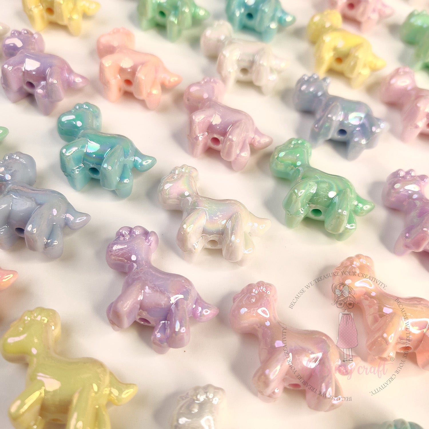 Holographic Pony Beads