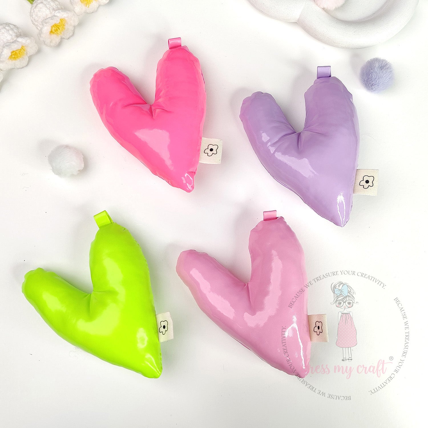Puffy Hearts With Loop Combo Pack