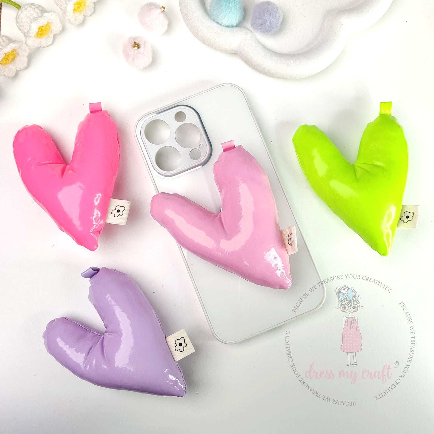 Puffy Hearts With Loop Combo Pack