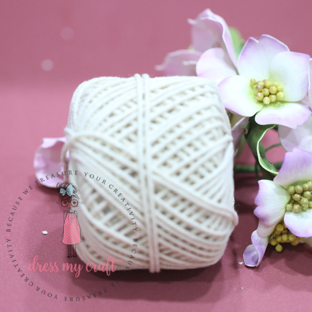 Ivory Cotton Cord - Thin