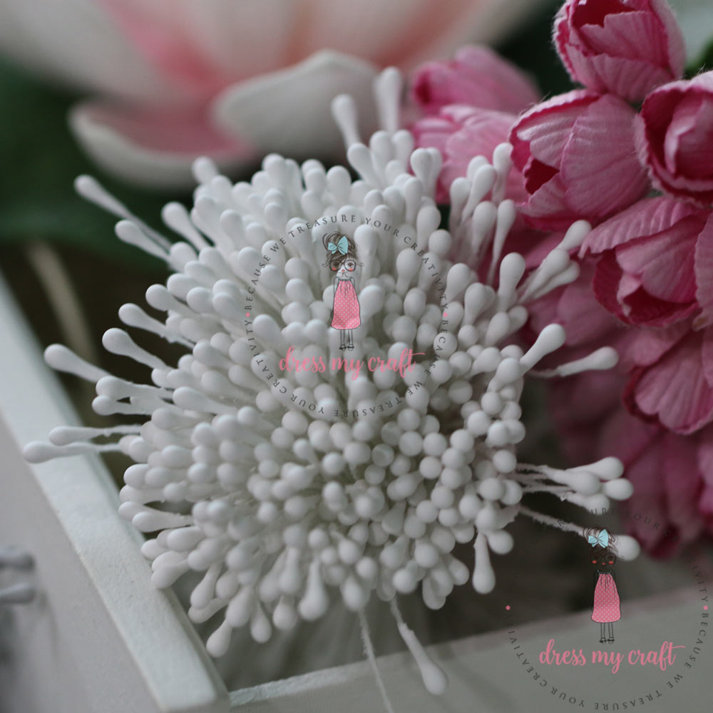 Pastel Thread Pollen - Cotton White