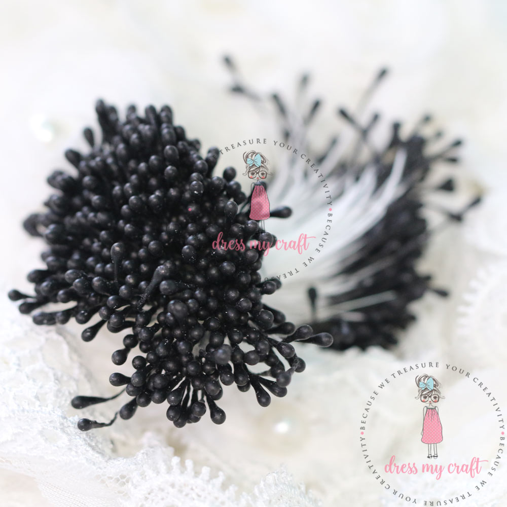 Pastel Thread Pollen - Black