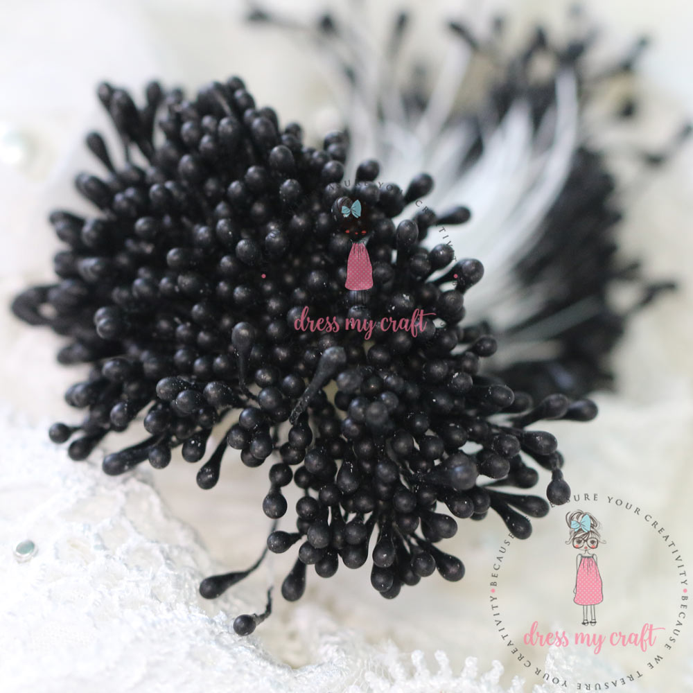 Pastel Thread Pollen - Black