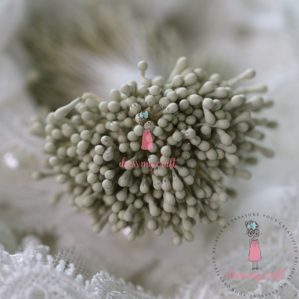 Pastel Thread Pollen - Creamish Green