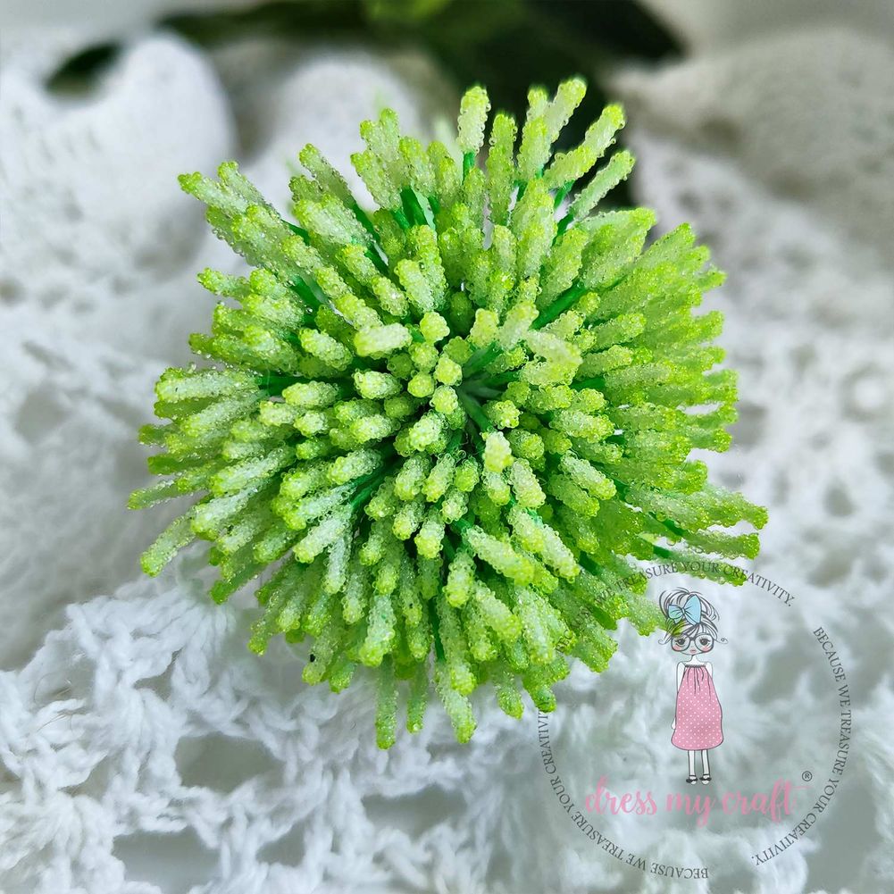 Sugar Thread Pollen - Parrot Green