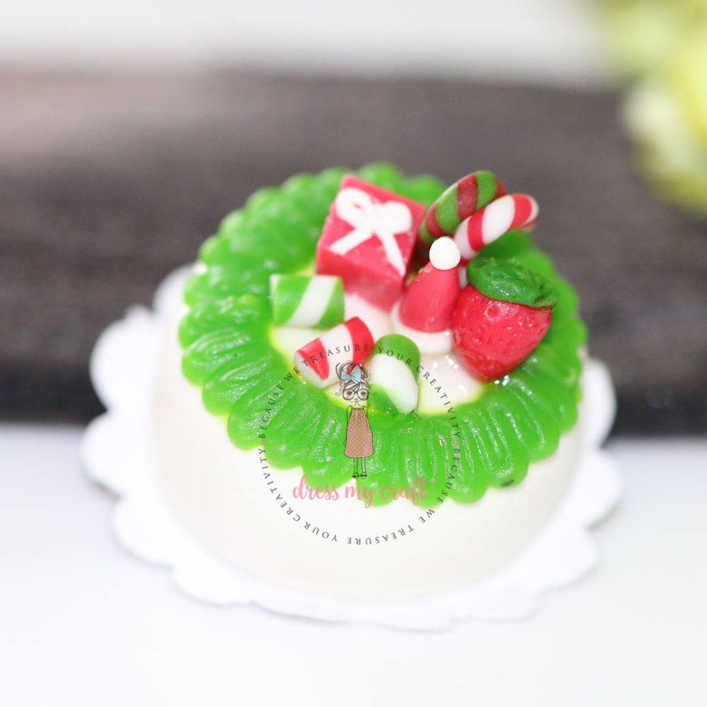Miniature Christmas Cake # 3