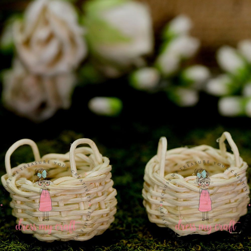 Wicker Basket Small #1 - Miniature