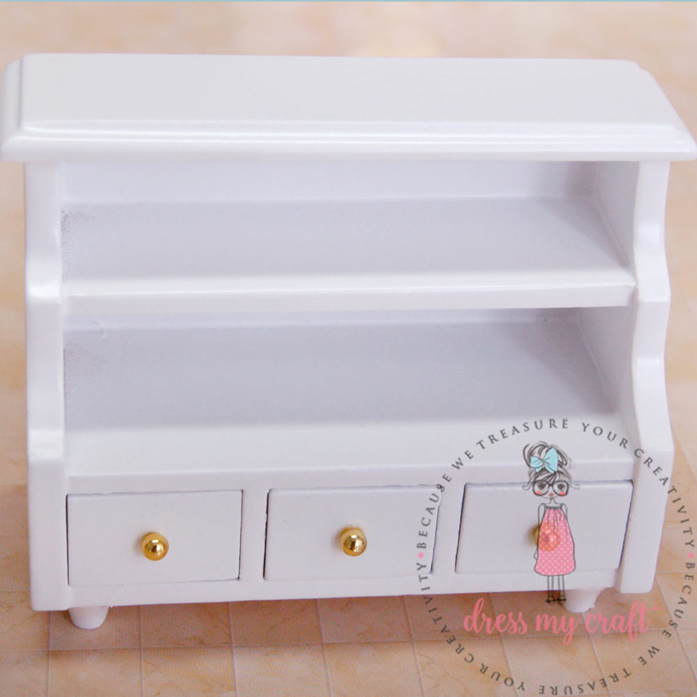 Miniature Cabinet with Drawers