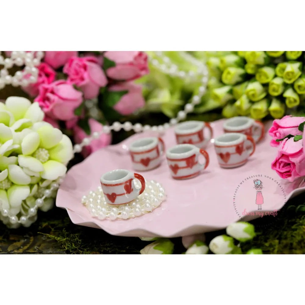 Miniature Heart Mugs