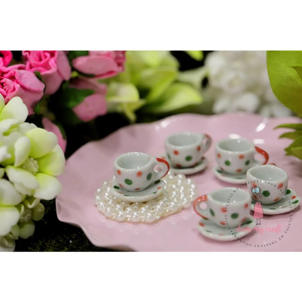 Miniature Printed Tea Set #3