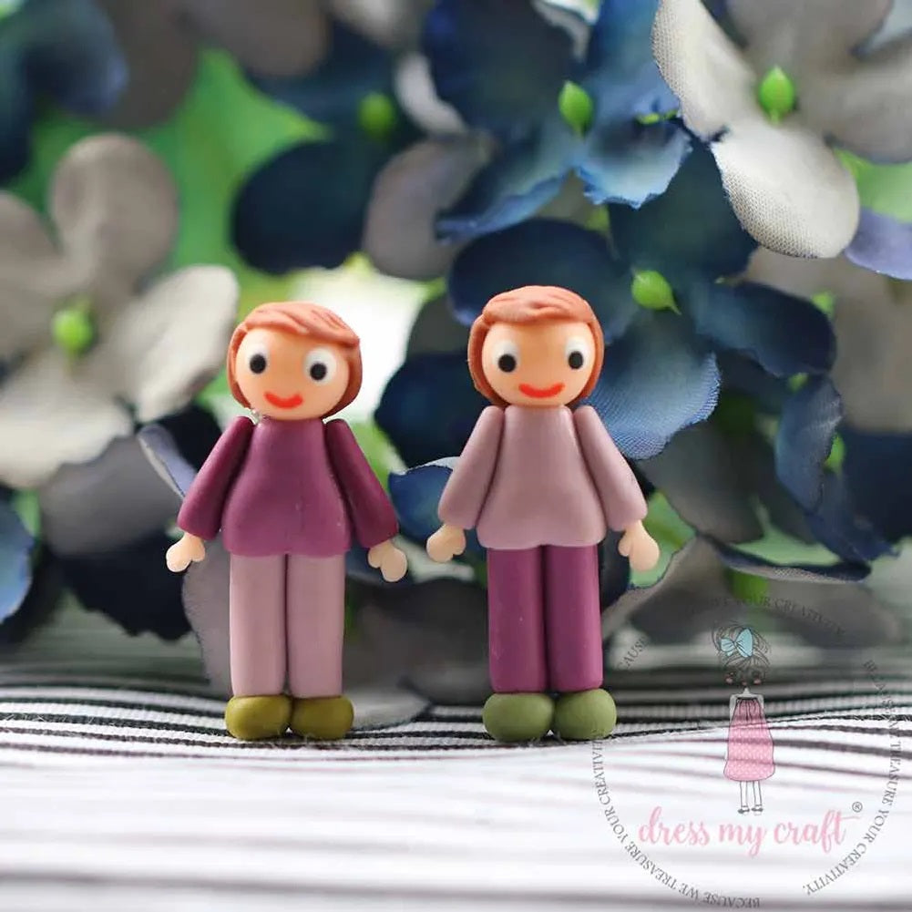 Young Boy Standing - Miniature