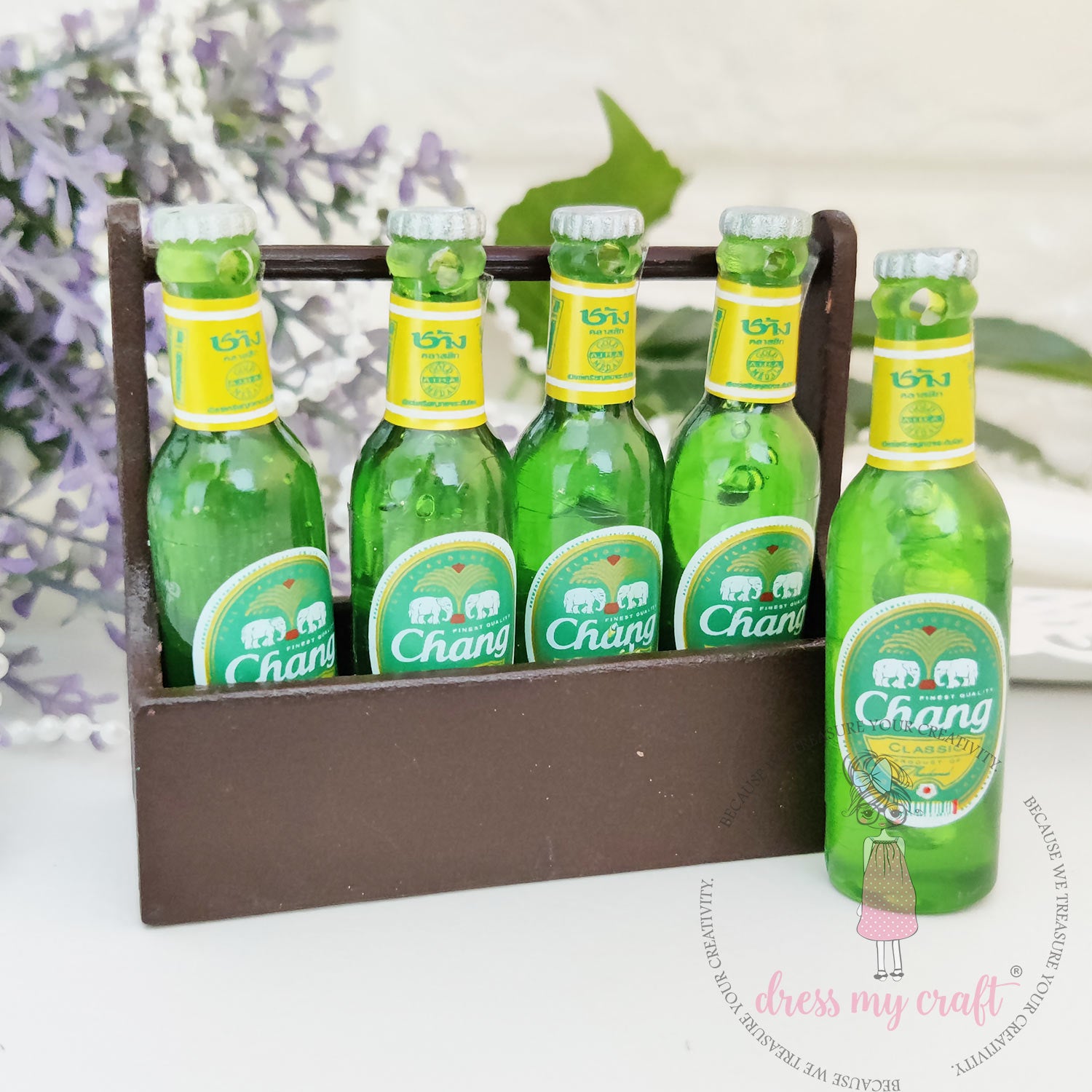 Miniature Change Classic Beer Bottle