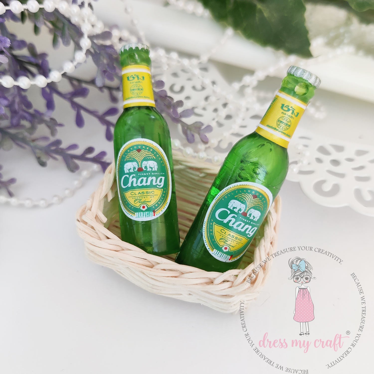 Miniature Change Classic Beer Bottle