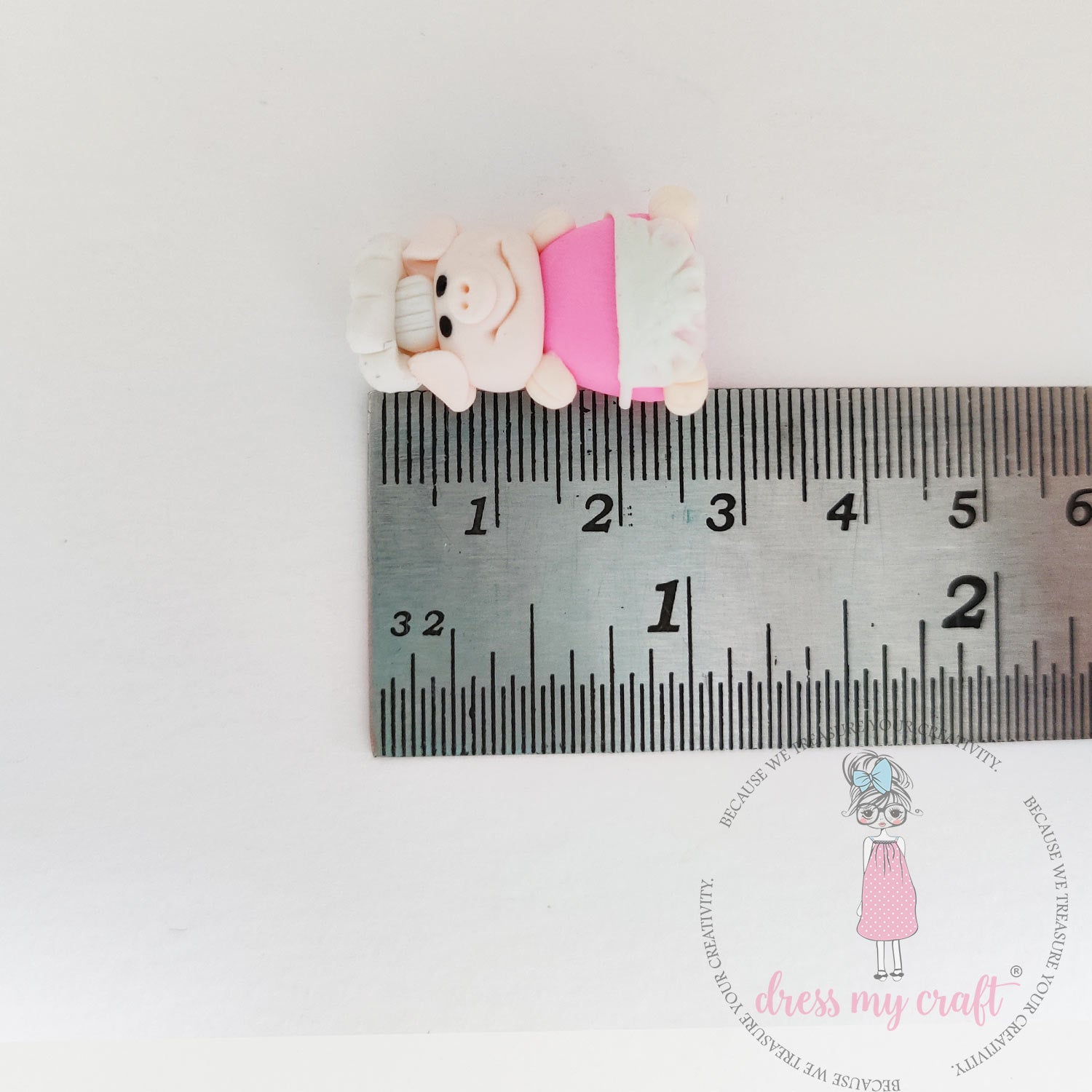 Miniature Figure Chef Piggy