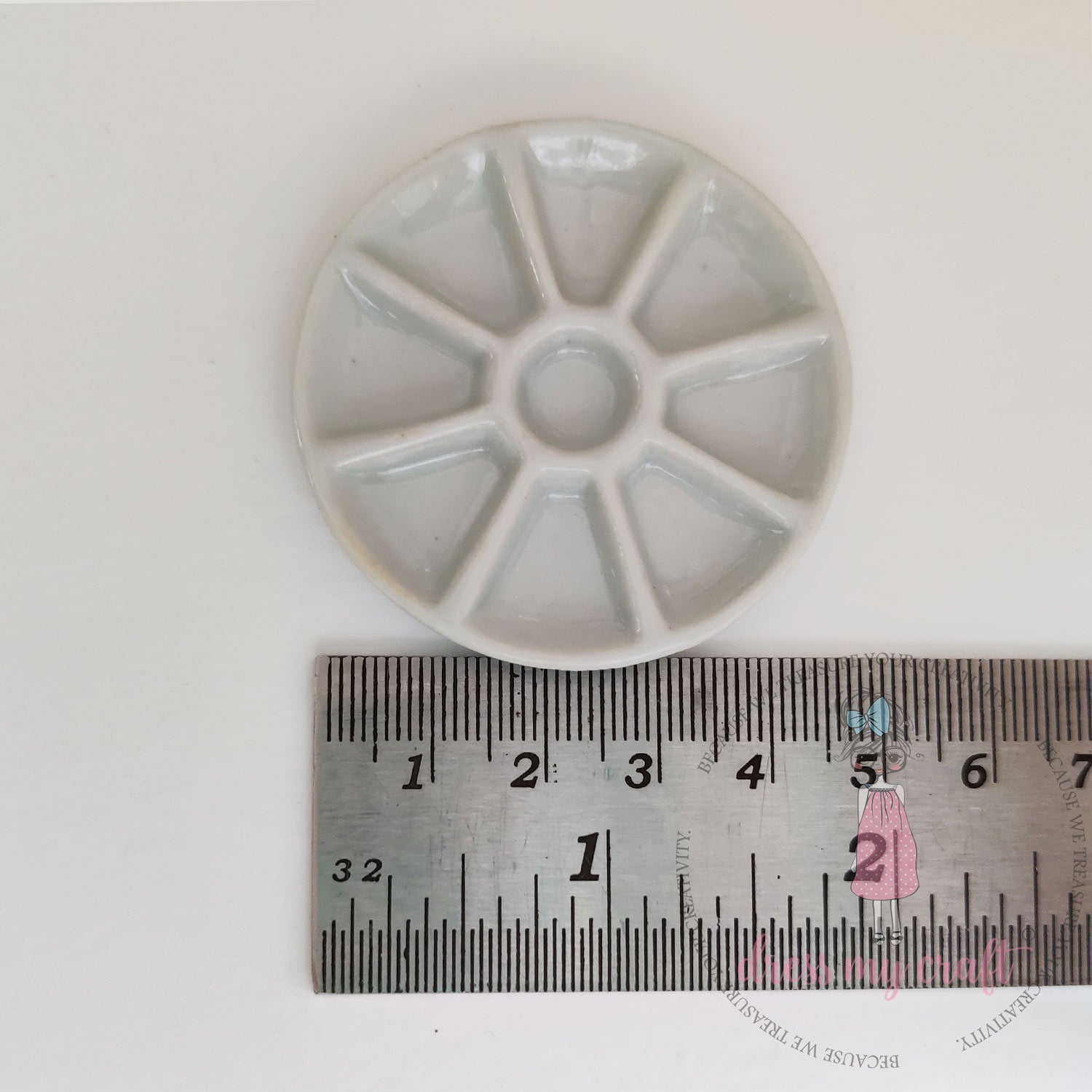 Miniature Sectioned Plate Round