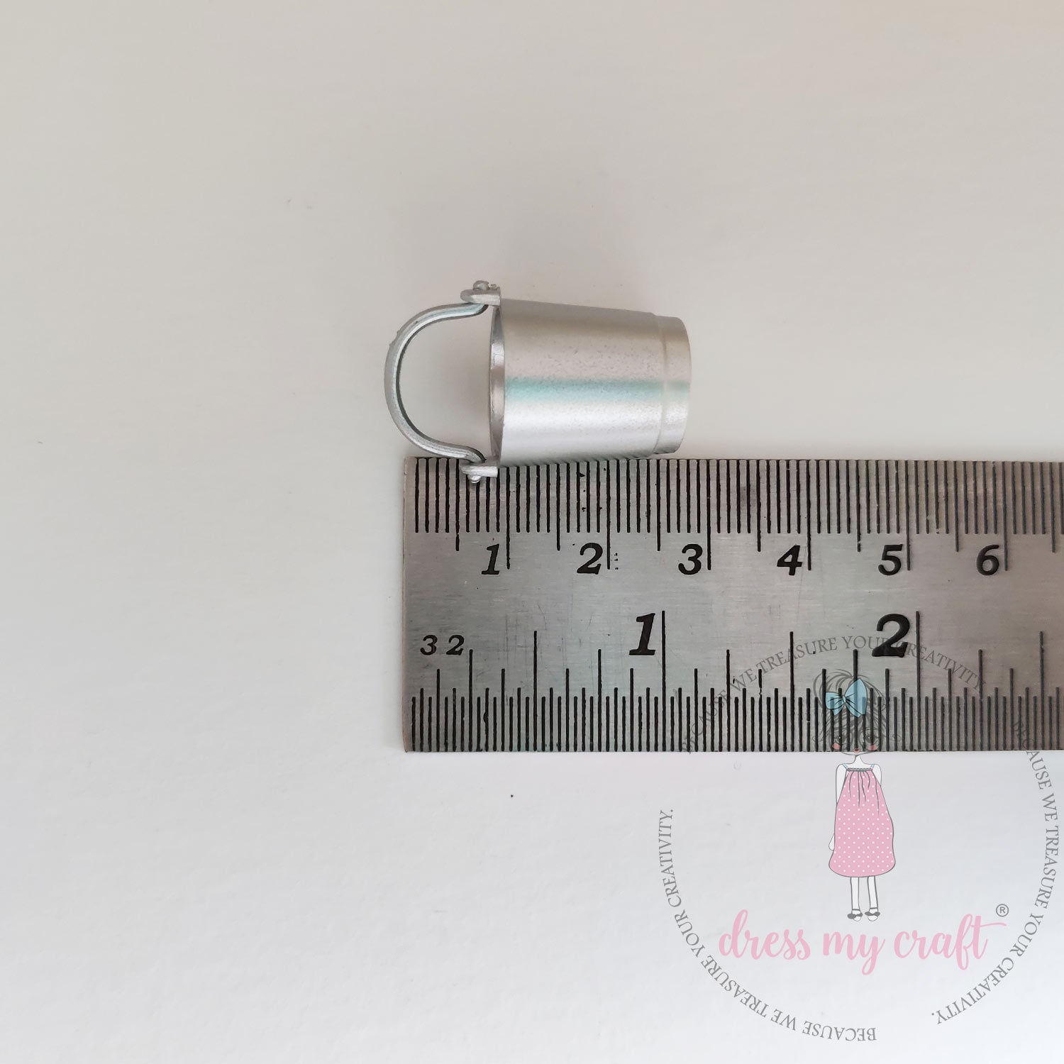 Miniature Silver Bucket