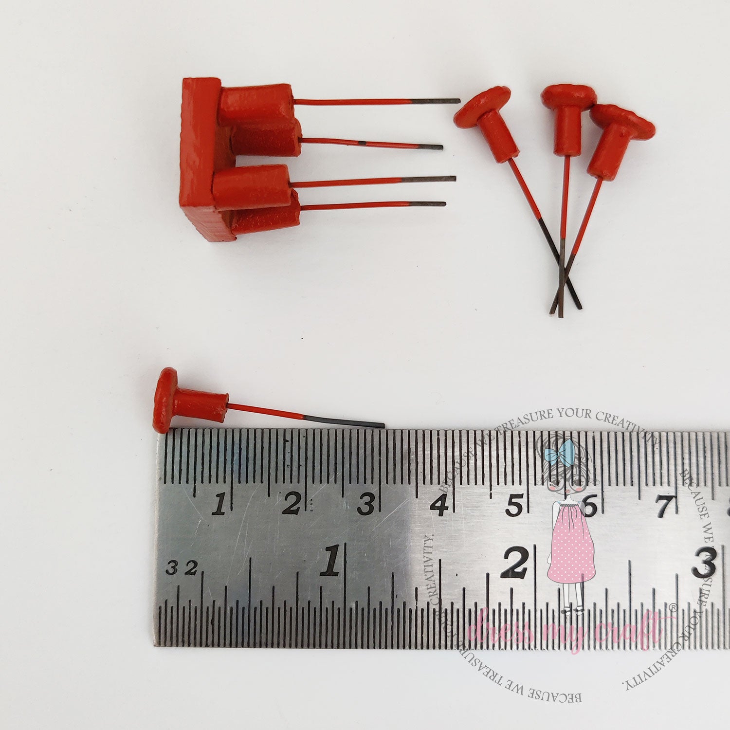 Miniature Garden Table & Chair Set (Square) With Wire