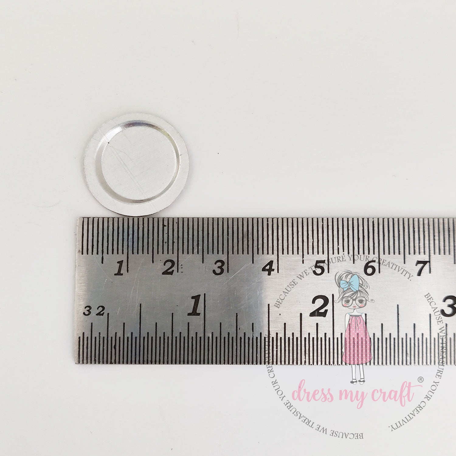 Miniature Metal Plate Round Mini