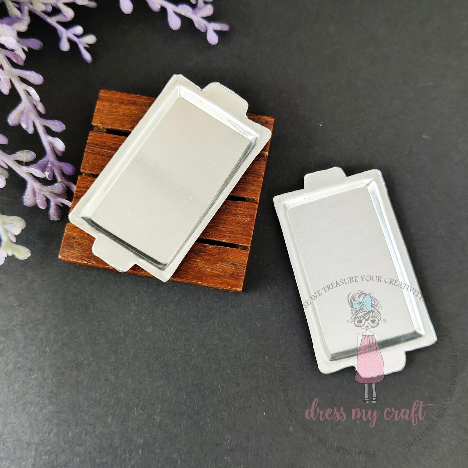 Miniature Metal Serving Tray