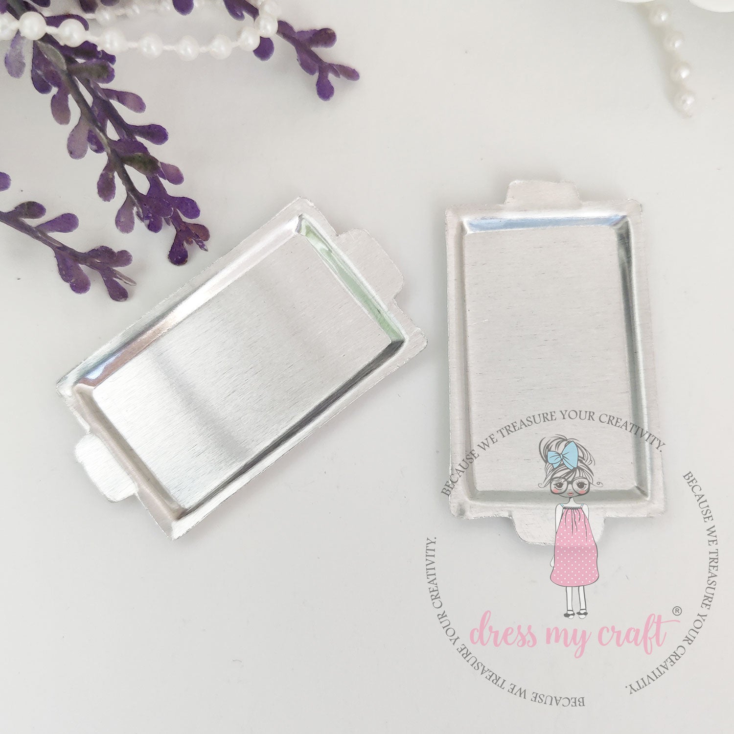 Miniature Metal Serving Tray