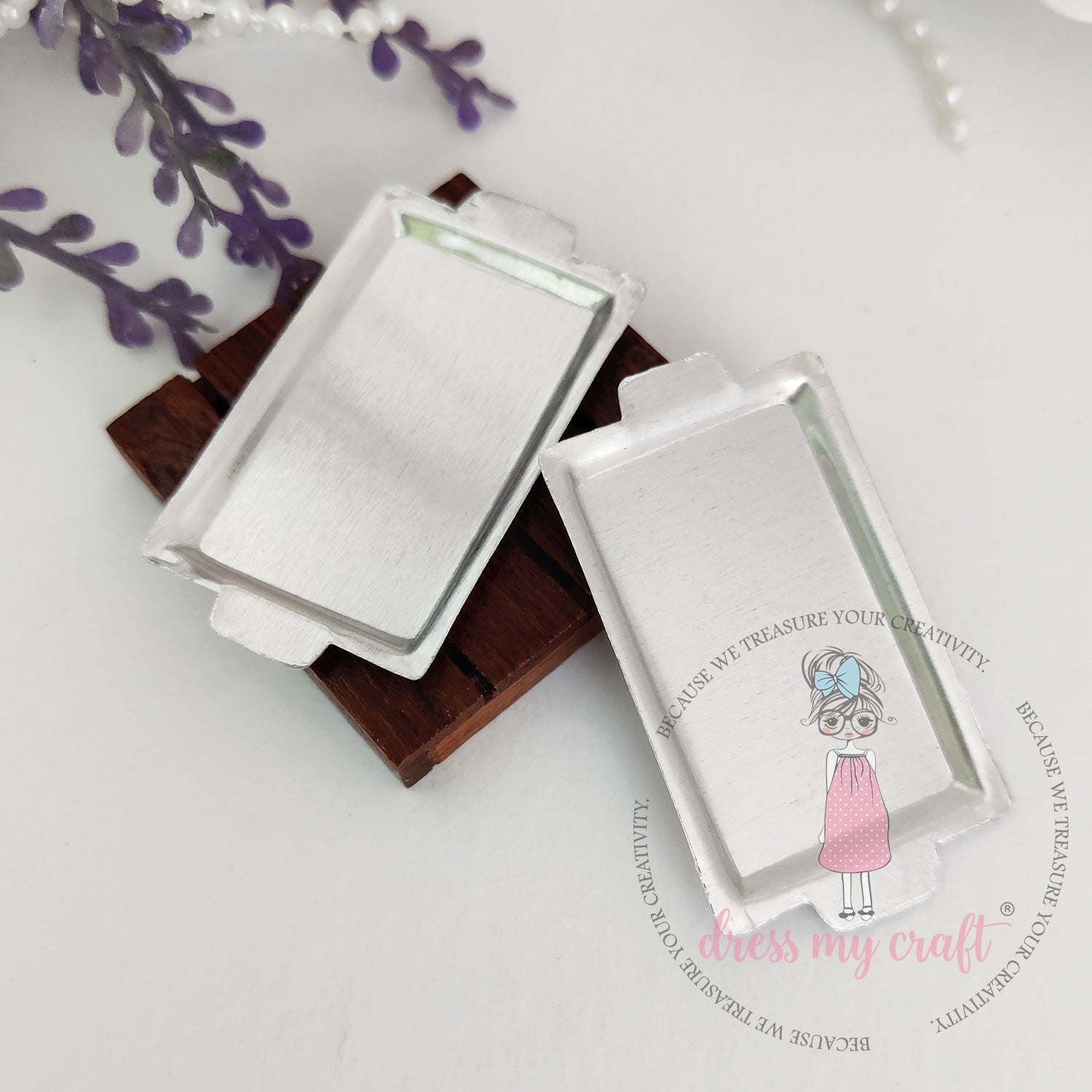 Miniature Metal Serving Tray