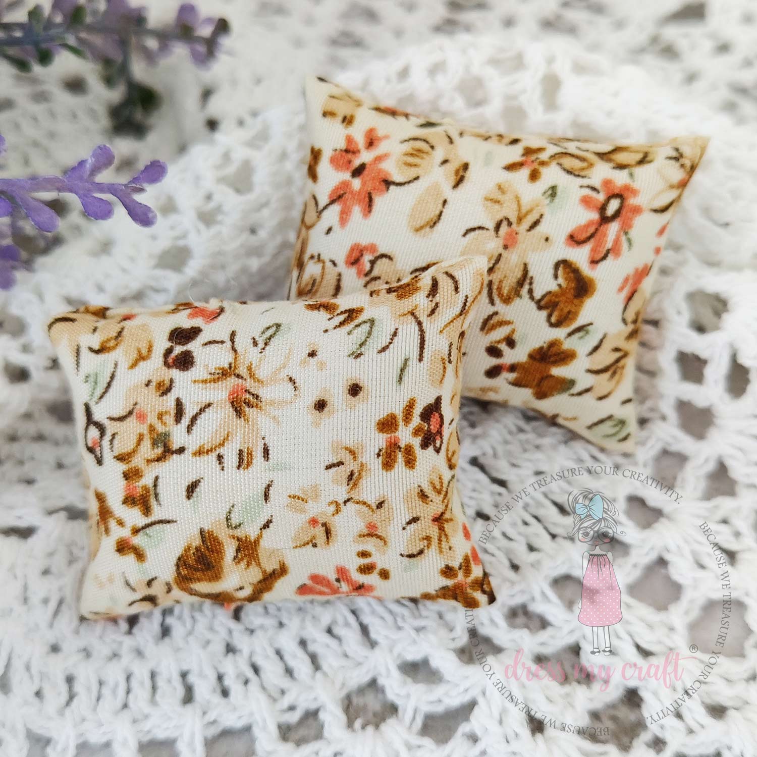 Miniature Printed Cushion