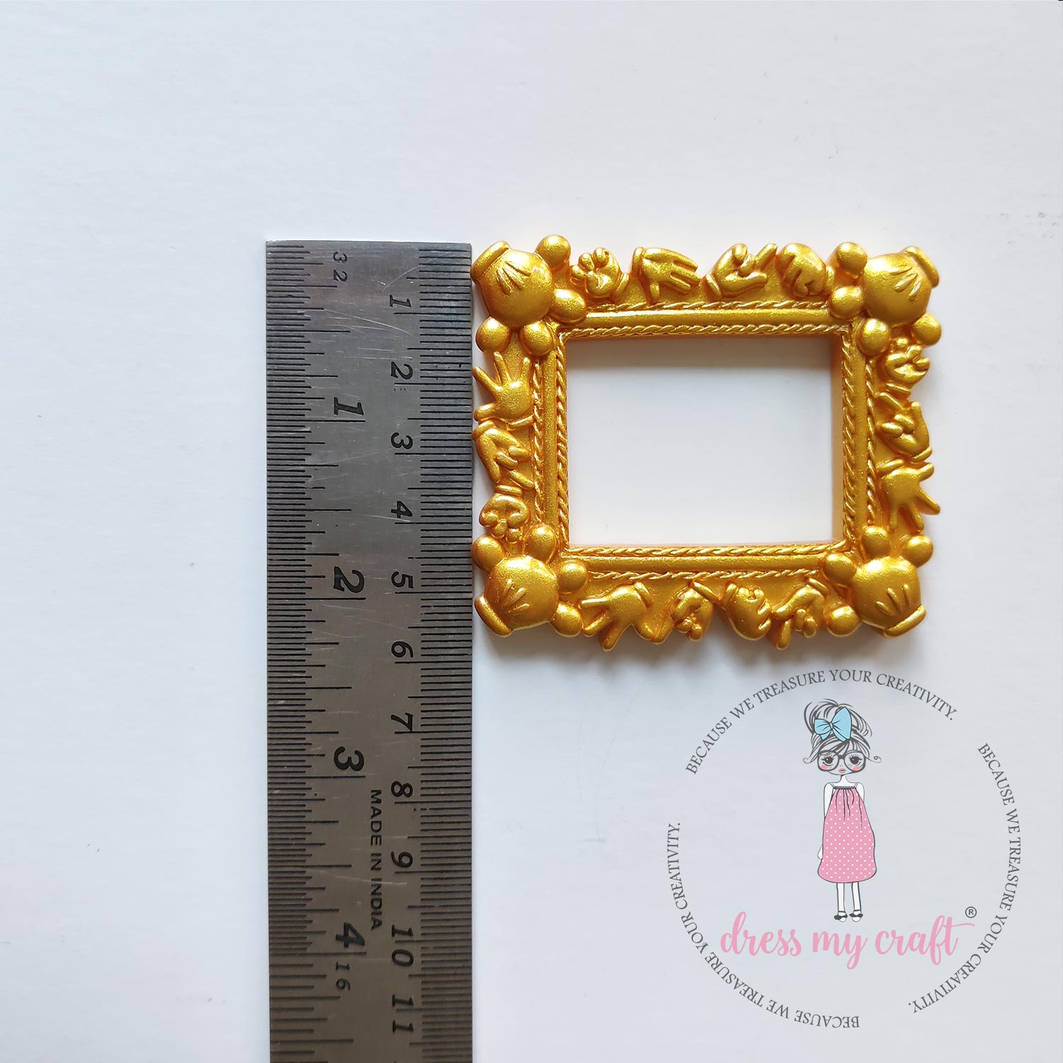 Miniature Mickey Frame - Peach