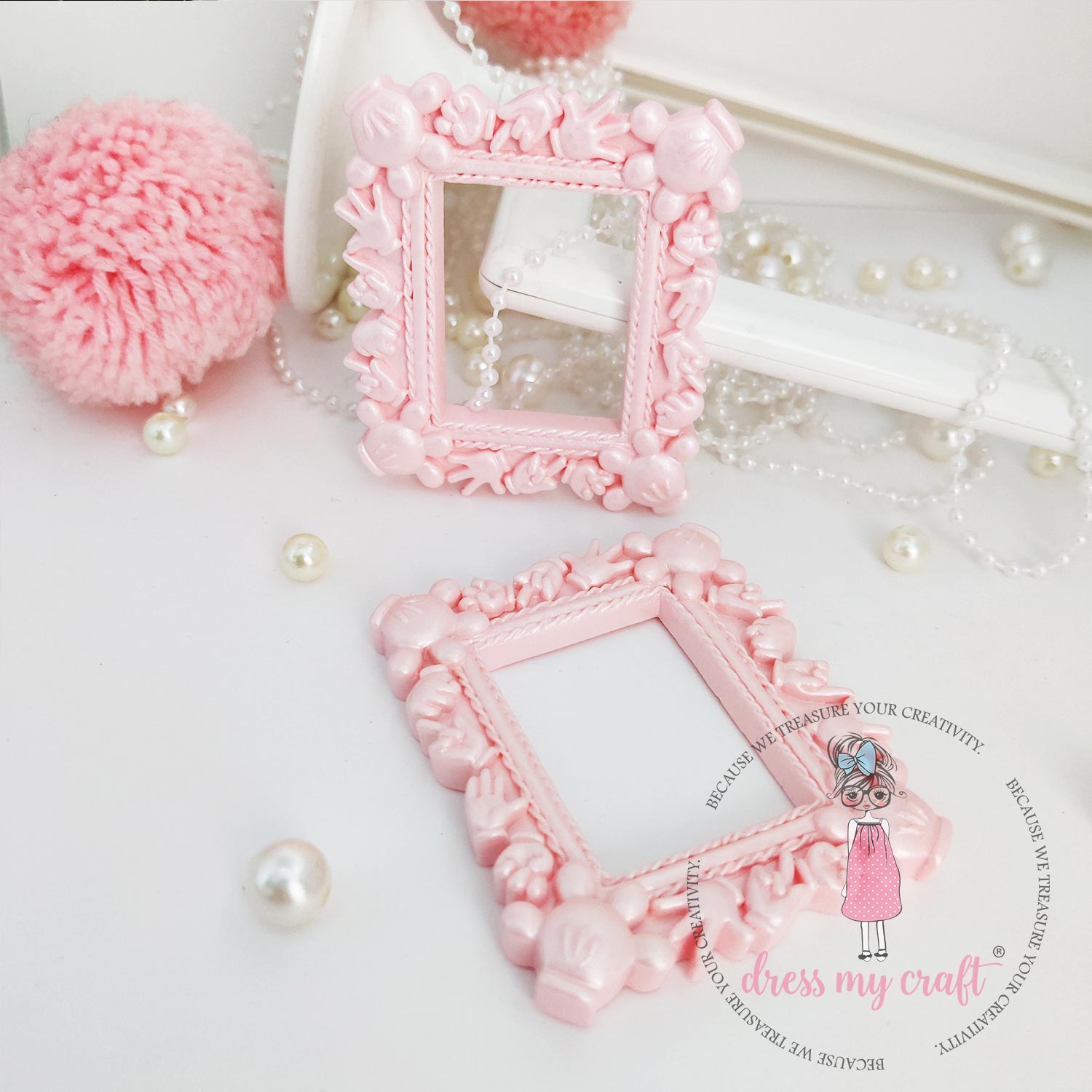 Miniature Mickey Frame - Pink